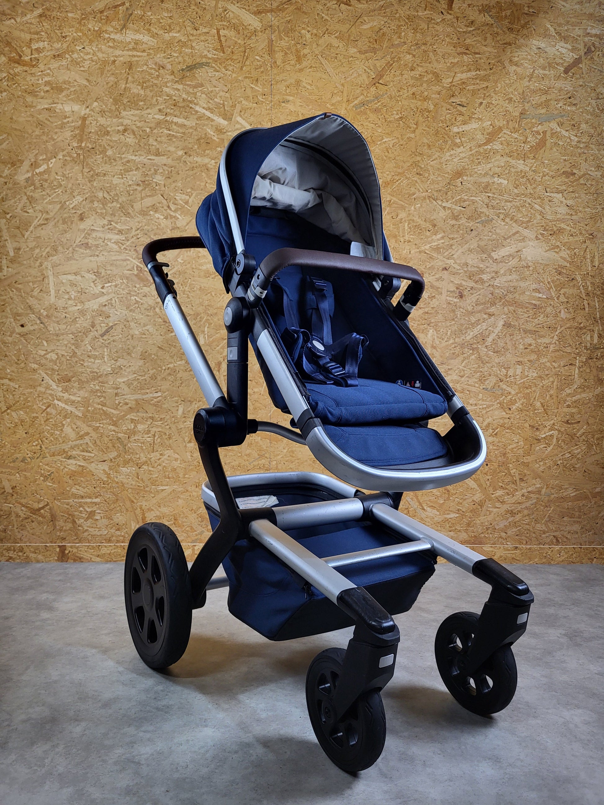 Joolz Day 3 - Kombikinderwagen (liegewanne und Sportsitz)- Dunkel Blau - in Gutem Zustand / Gut Kinderwagen