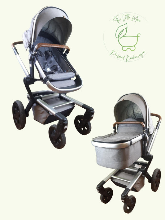 Joolz Day 3 Kombikinderwagen (liegewanne Und Sportsitz) - Grey Brown Grau / Gut Kinderwagen 1