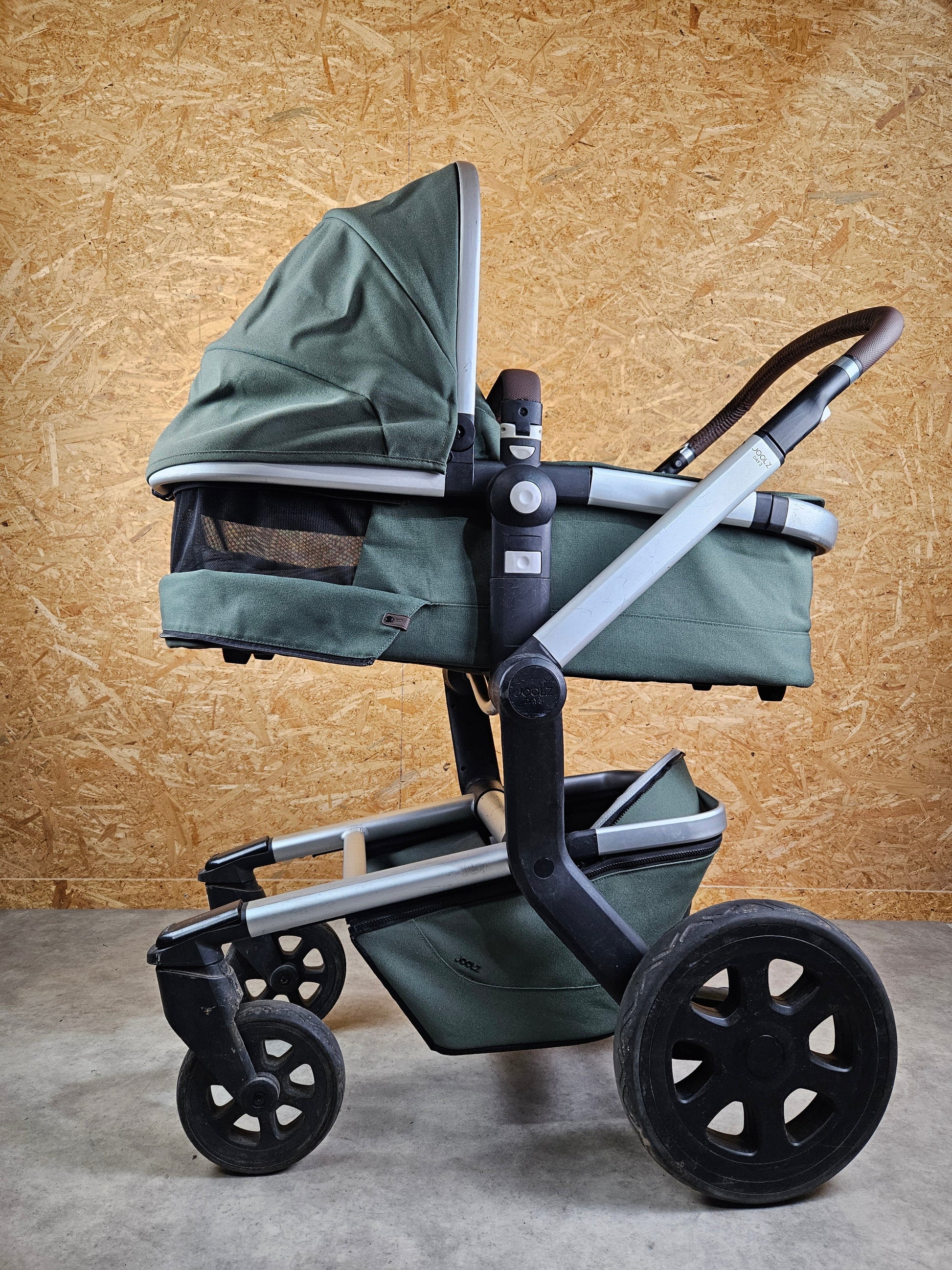 Joolz - Day 3 Kombikinderwagen (sportsitz und Liegewanne) - Marvelous Green in Gutem Zustand Grün / Gut Kinderwagen 10