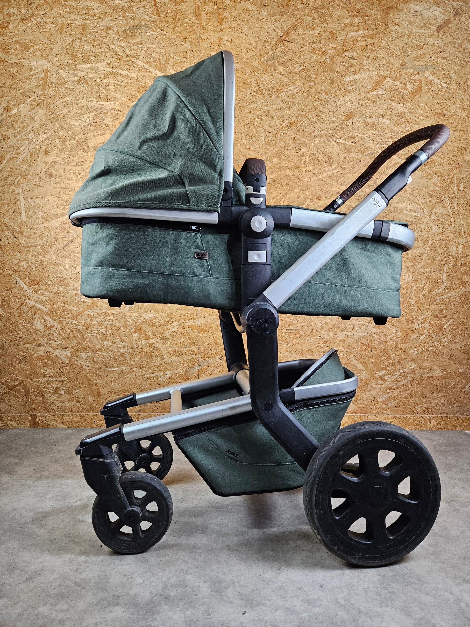 Joolz - Day 3 Kombikinderwagen (sportsitz und Liegewanne) - Marvelous Green in Gutem Zustand Grün / Gut Kinderwagen 9