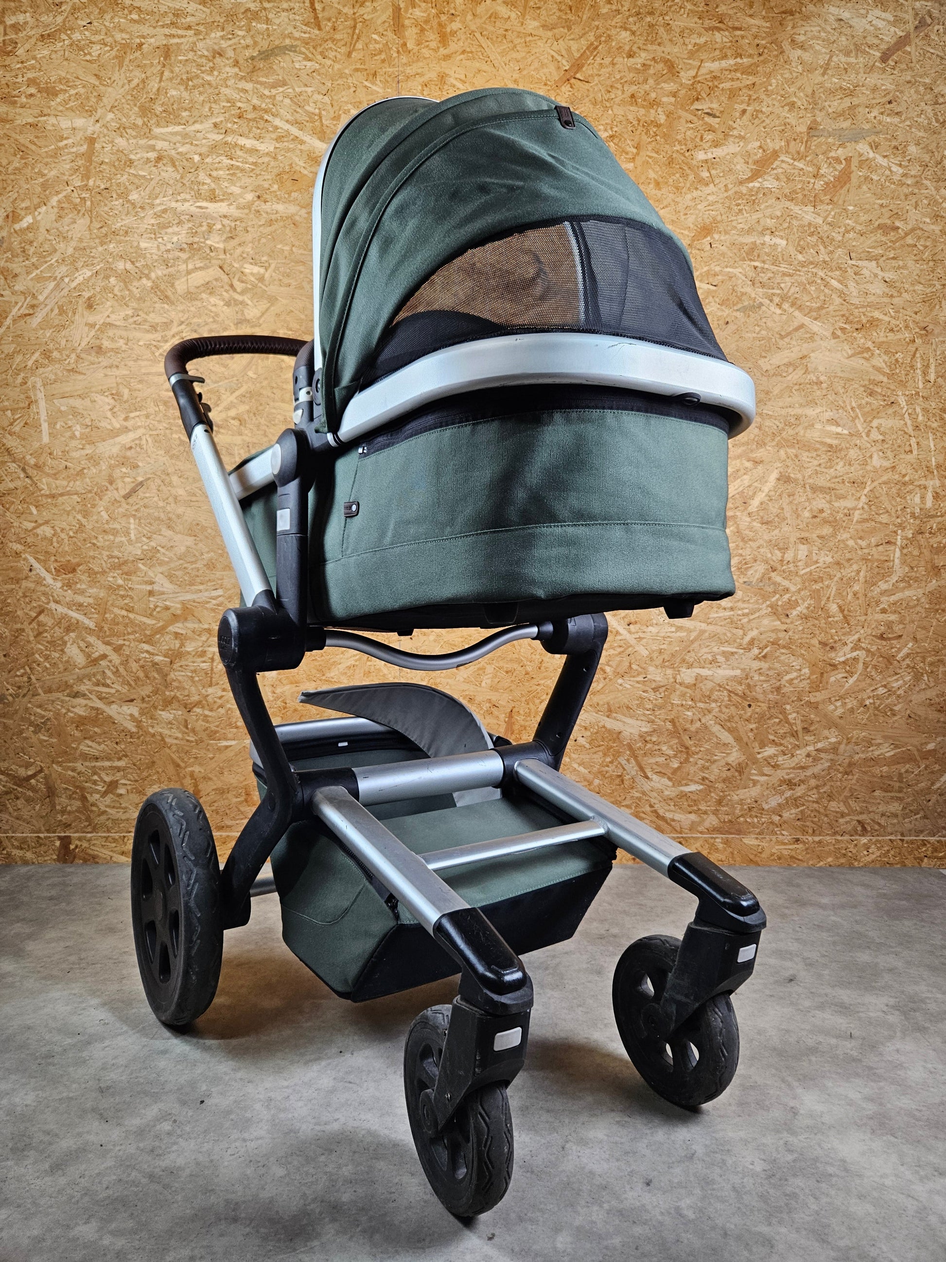 Joolz - Day 3 Kombikinderwagen (sportsitz und Liegewanne) - Marvelous Green in Gutem Zustand Grün / Gut Kinderwagen 13