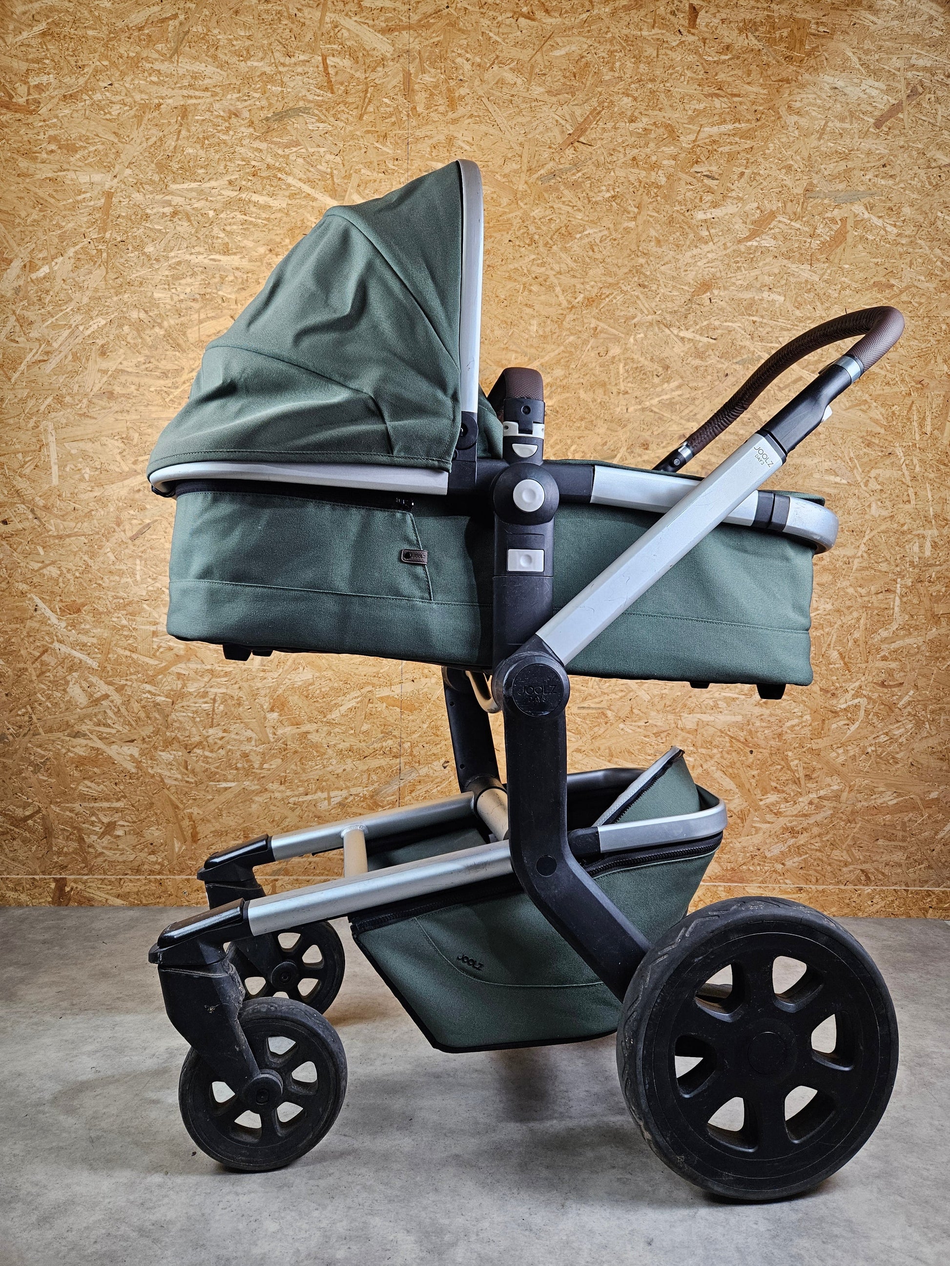 Joolz - Day 3 Kombikinderwagen (sportsitz und Liegewanne) - Marvelous Green in Gutem Zustand Grün / Gut Kinderwagen 11