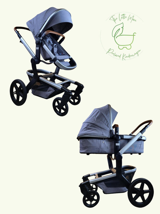 Joolz Day + Kombikinderwagen (liegewanne und Sportsitz) - Grey Braun in Gutem Zustand Grau / Gut Kinderwagen 1