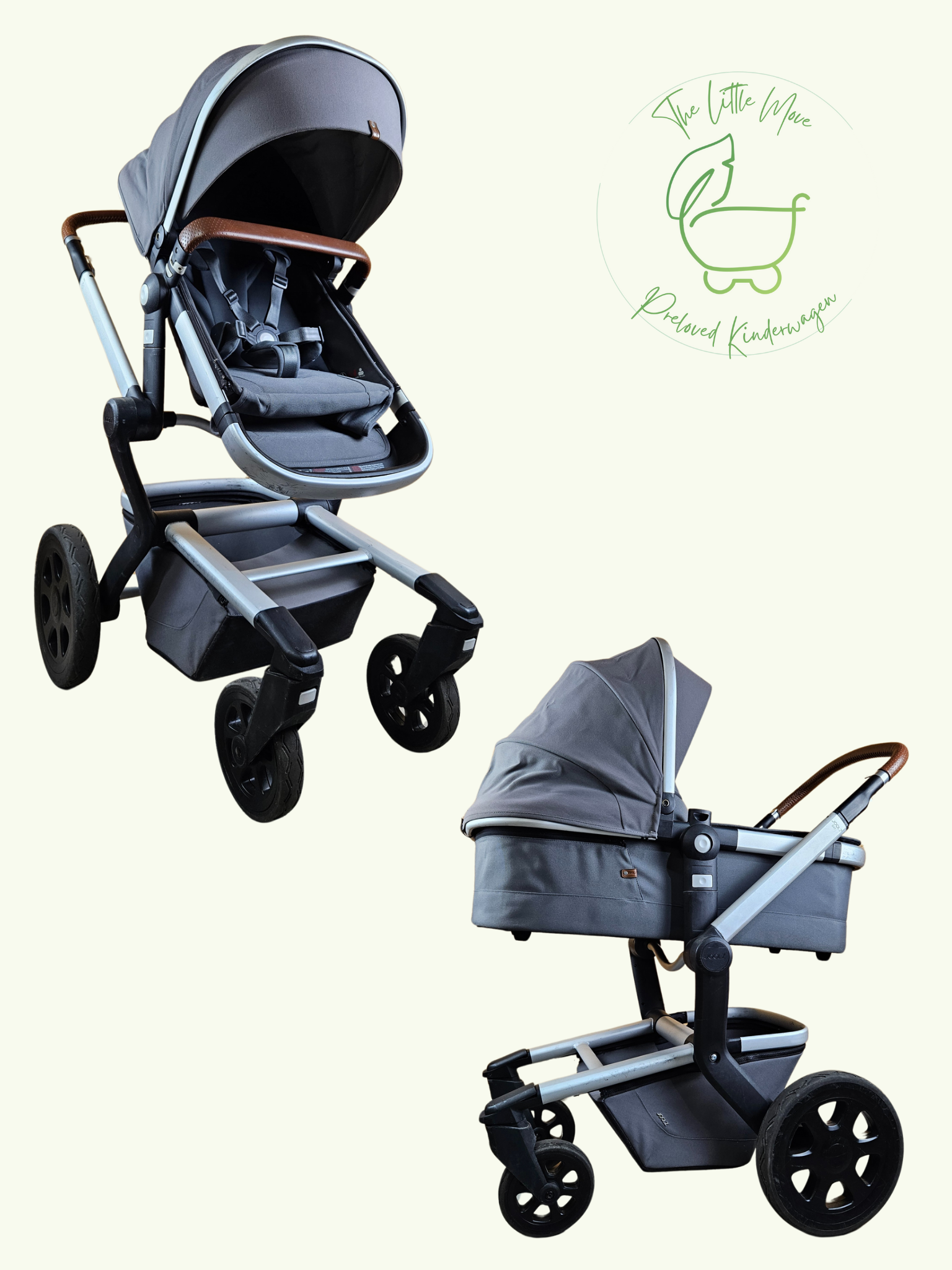 Joolz - Day Kombikinderwagen (sportsitz und Liegewanne) Grau in Gutem Zustand Grau / Gut Kinderwagen 1