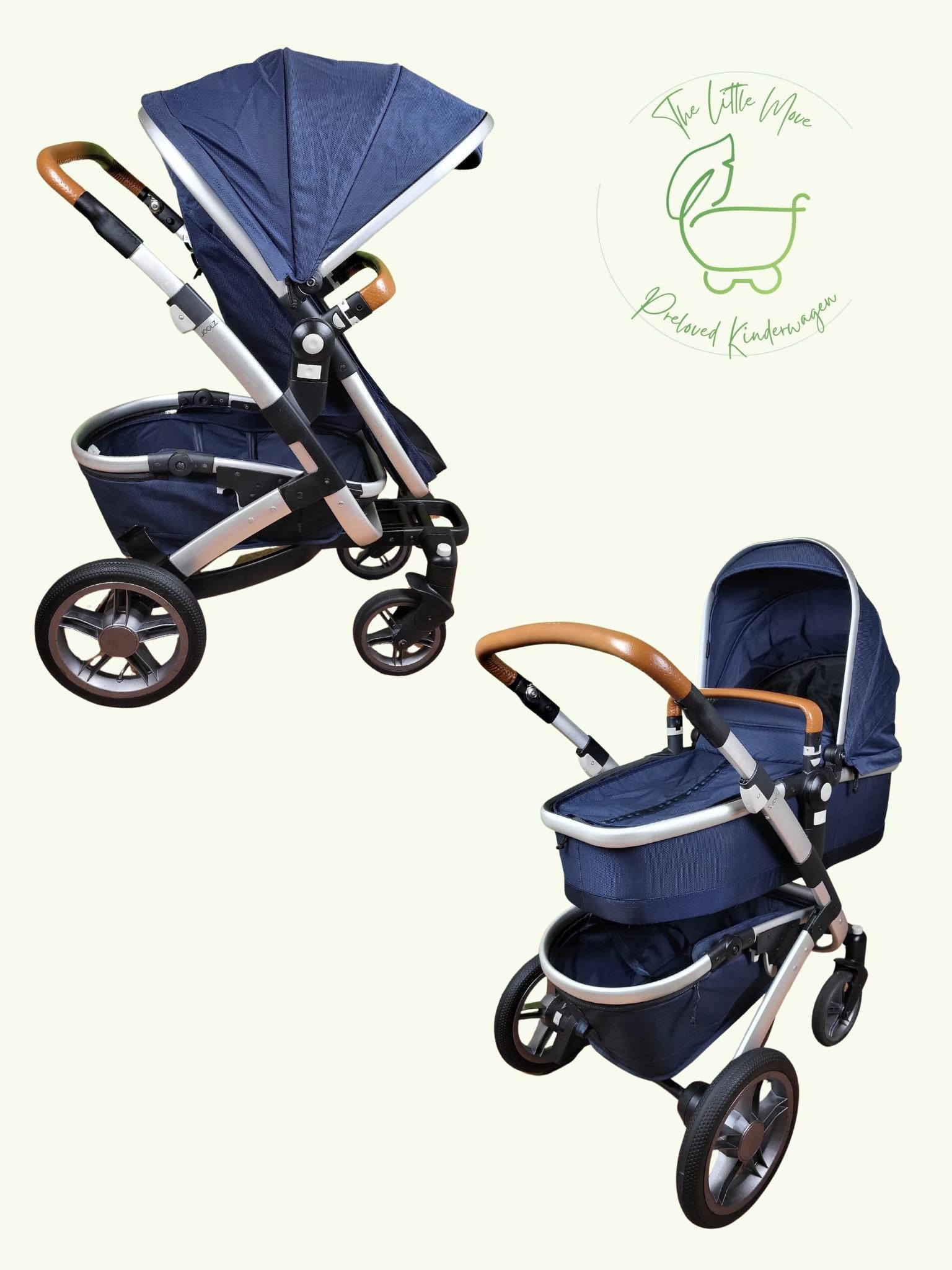 Joolz - Geo Kombikinderwagen Blau / Gut Kinderwagen 1