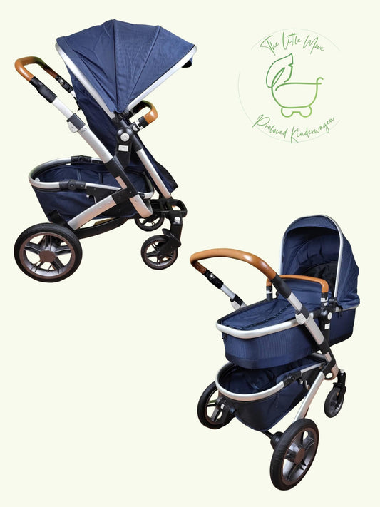 Joolz - Geo Kombikinderwagen Blau / Gut Kinderwagen 1