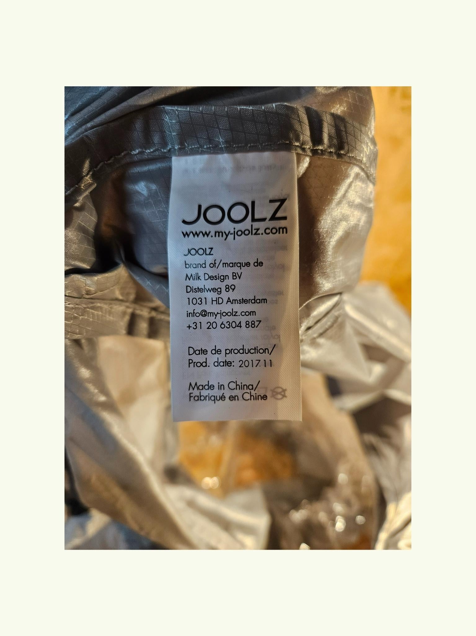 Joolz - Regenschutz - Grau 2