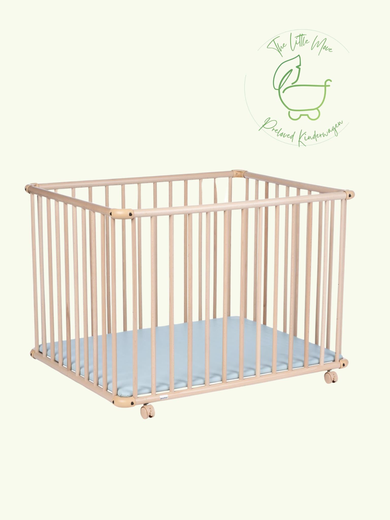 Laufgitter Lucilee 90x97 Cm Mobil auf Rollen - in sehr Gutem Zustand 1