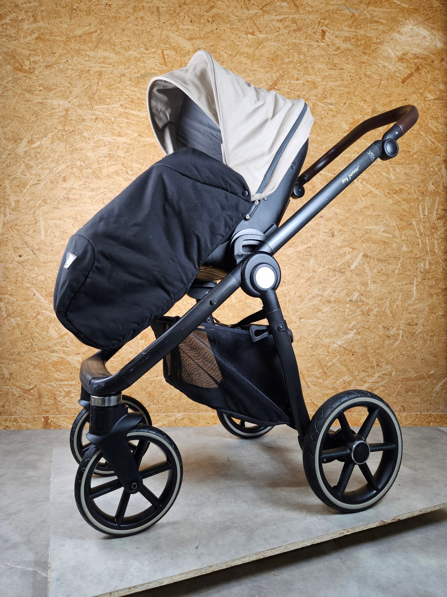 My Junior Vita Hope - Kombikinderwagen Inkl. Zubehör (sportsitz und Liegewanne) - Beige - in Gutem Zustand Kinderwagen