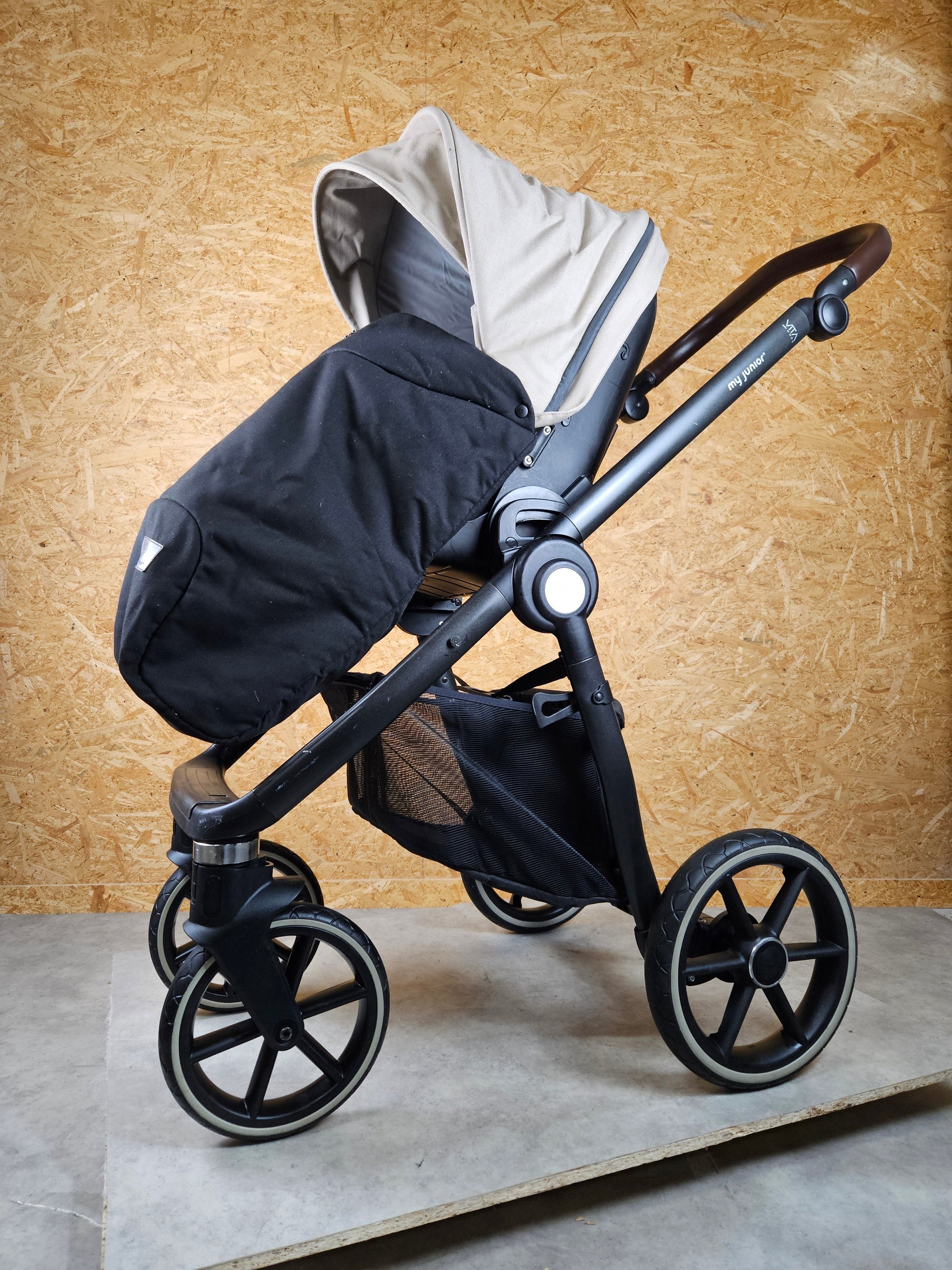 My Junior Vita Hope - Kombikinderwagen Inkl. Zubehör (sportsitz und Liegewanne) - Beige - in Gutem Zustand Kinderwagen