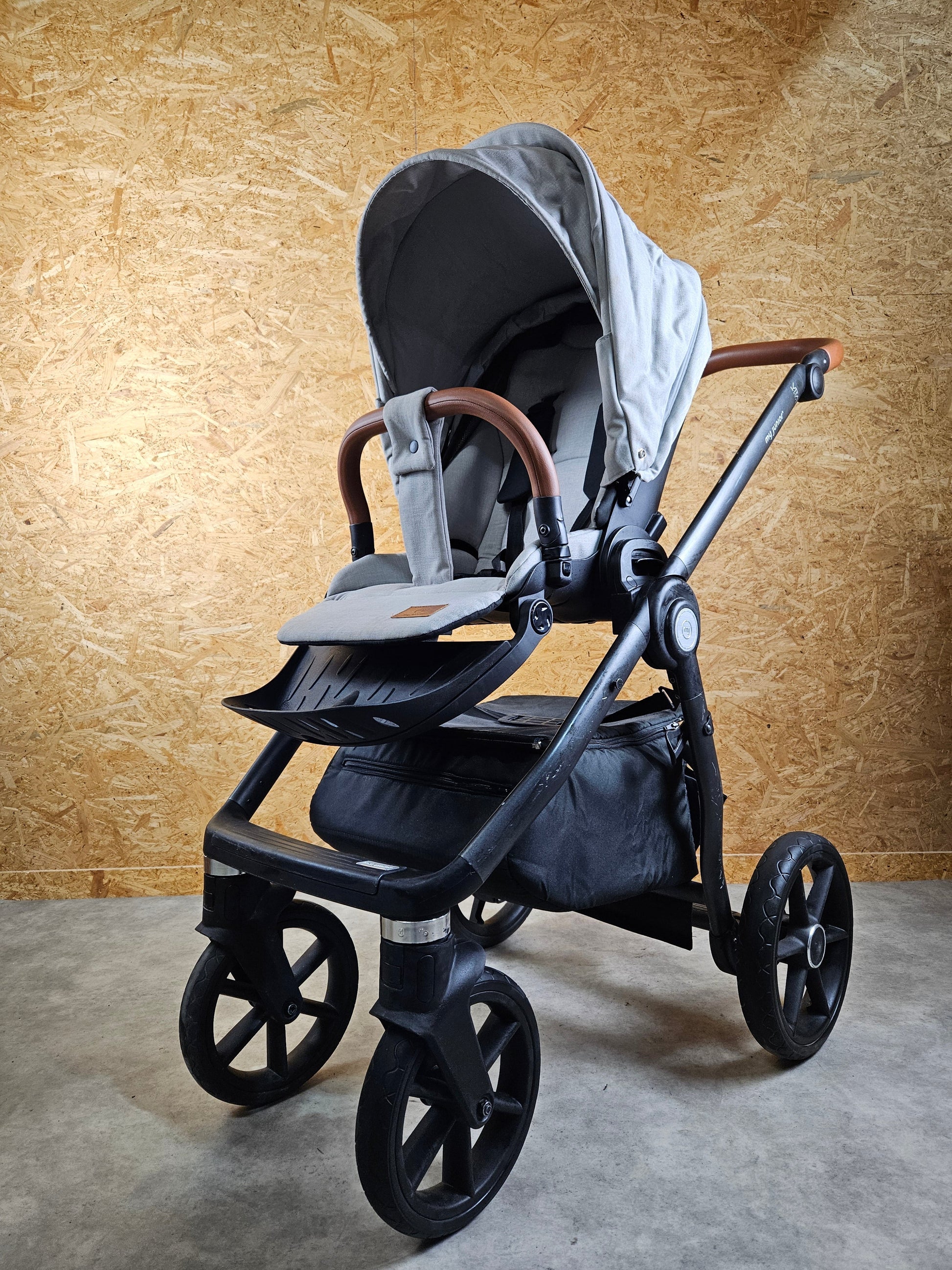 My Junior Vita Hope - Kombikinderwagen (sportsitz und Babywanne) - Grau in Gutem Zustand Kinderwagen 8