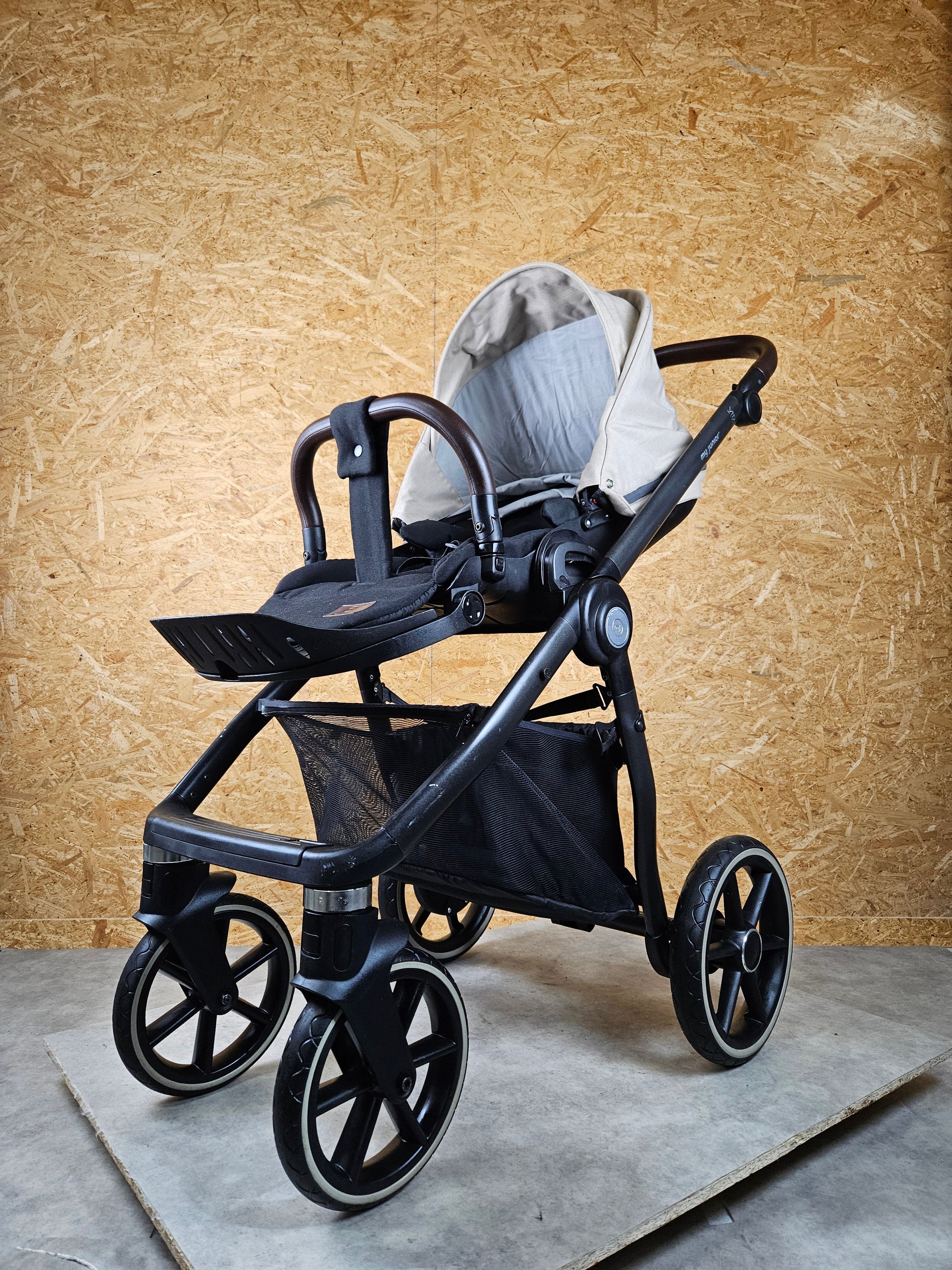 My Junior Vita Hope - Kombikinderwagen Inkl. Zubehör (sportsitz und Liegewanne) - Beige - in Gutem Zustand Kinderwagen 5