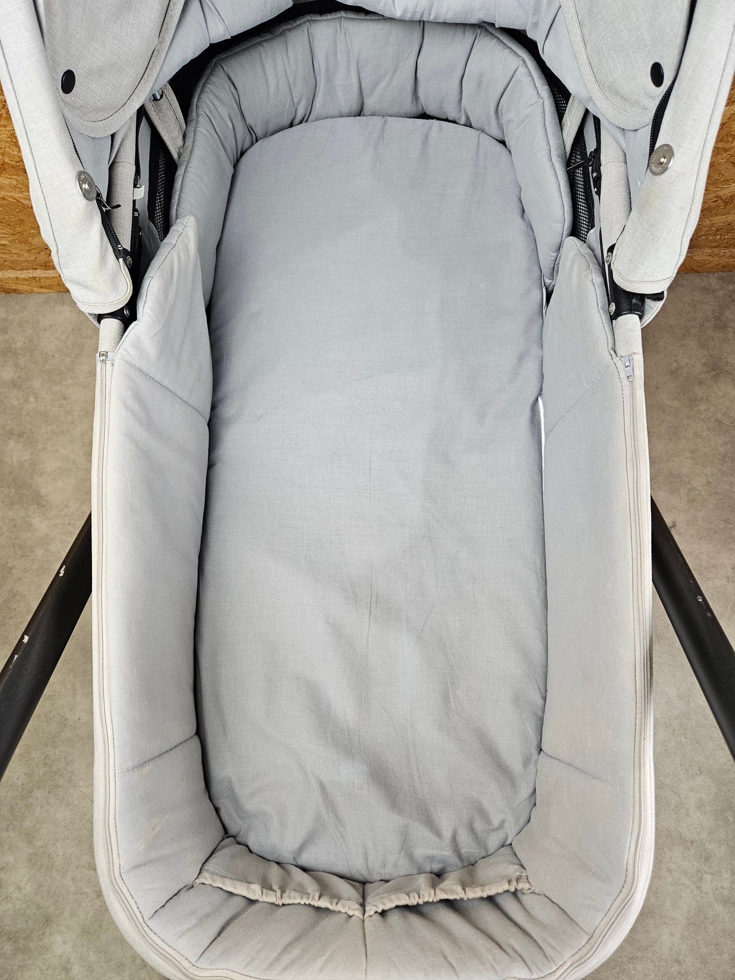 My Junior Vita Hope - Kombikinderwagen (sportsitz und Babywanne) - Grau in Gutem Zustand Kinderwagen 26