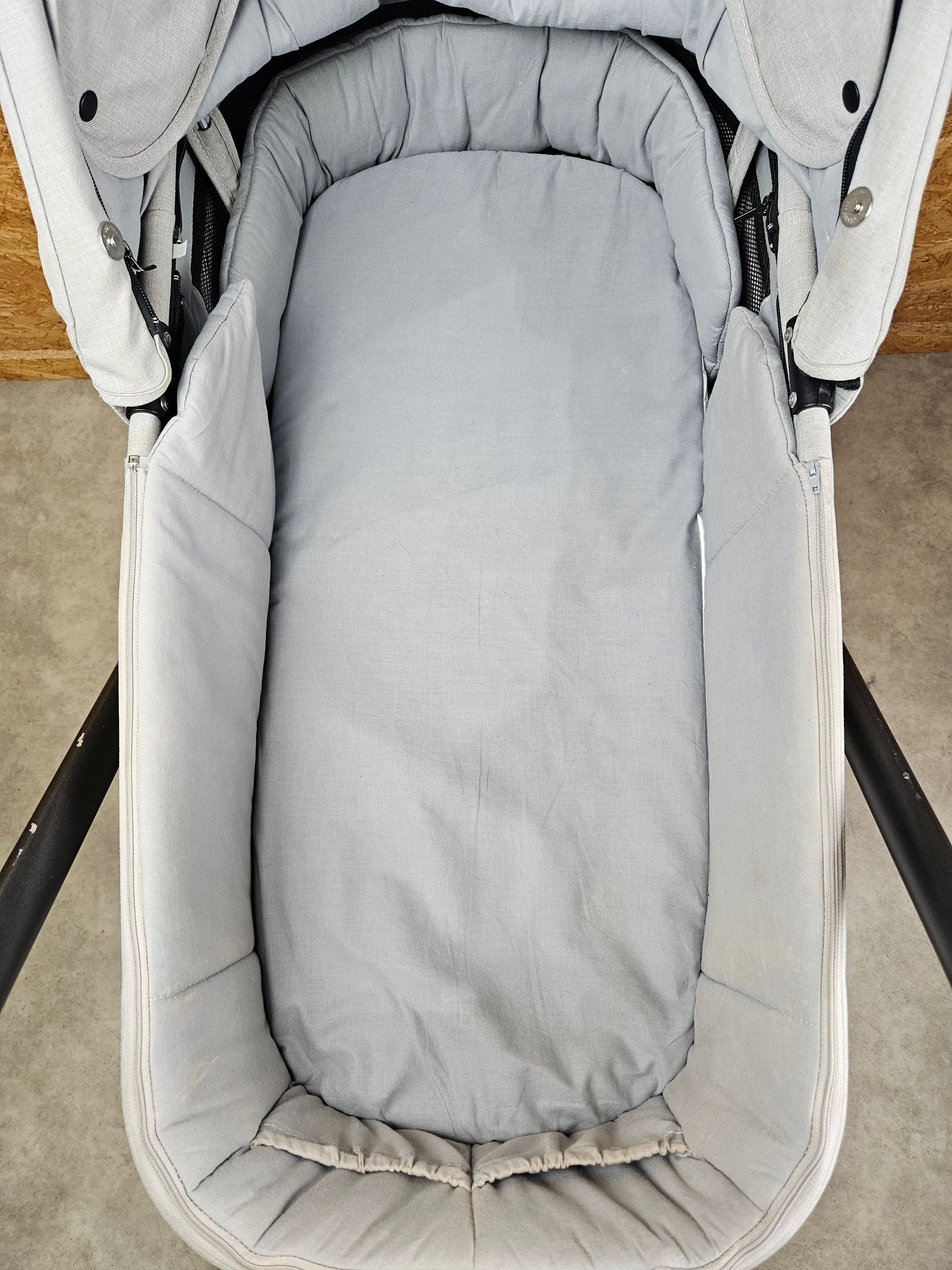 My Junior Vita Hope - Kombikinderwagen (sportsitz und Babywanne) - Grau in Gutem Zustand Kinderwagen 26