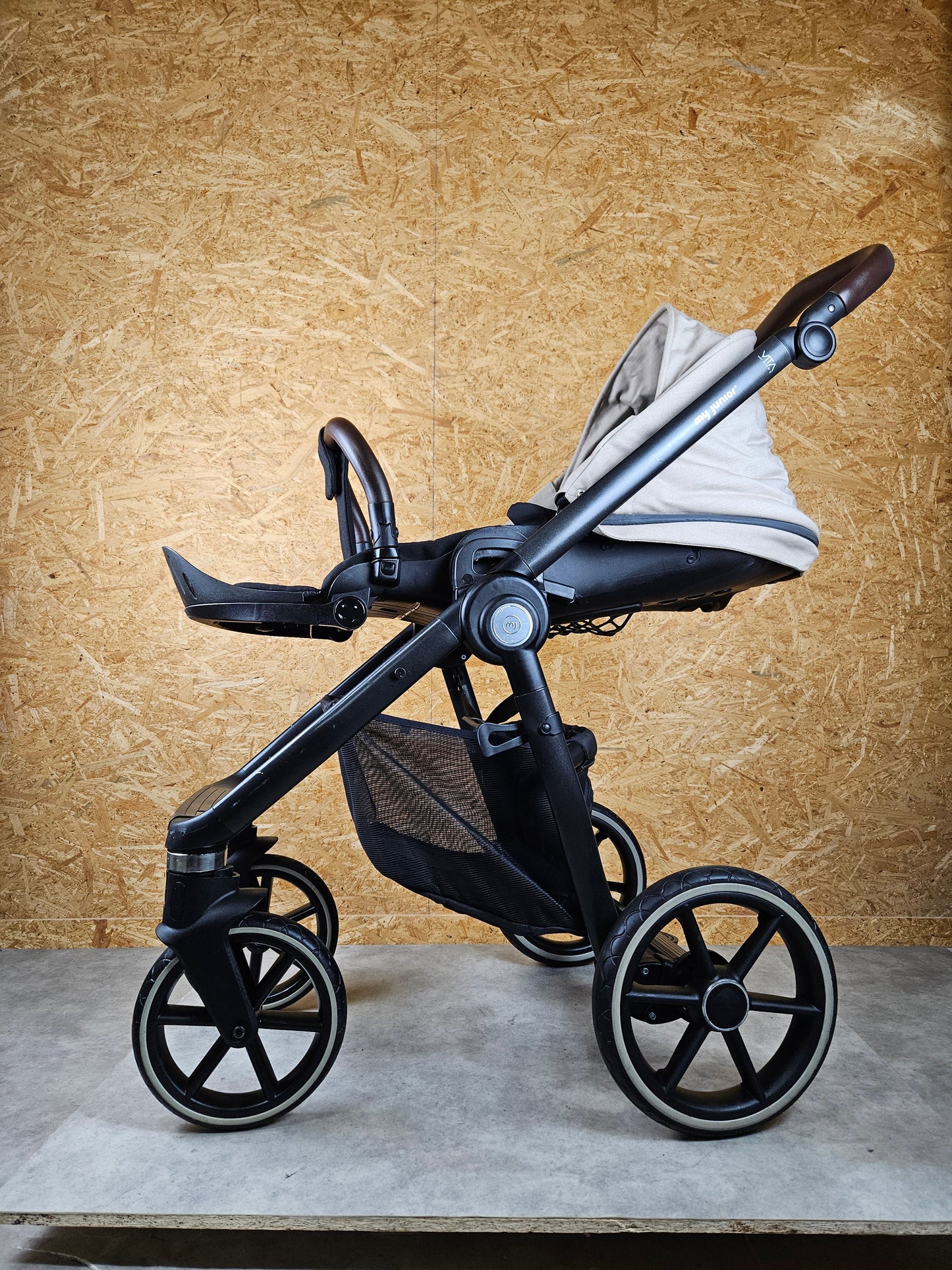 My Junior Vita Hope - Kombikinderwagen Inkl. Zubehör (sportsitz und Liegewanne) - Beige - in Gutem Zustand Kinderwagen 6