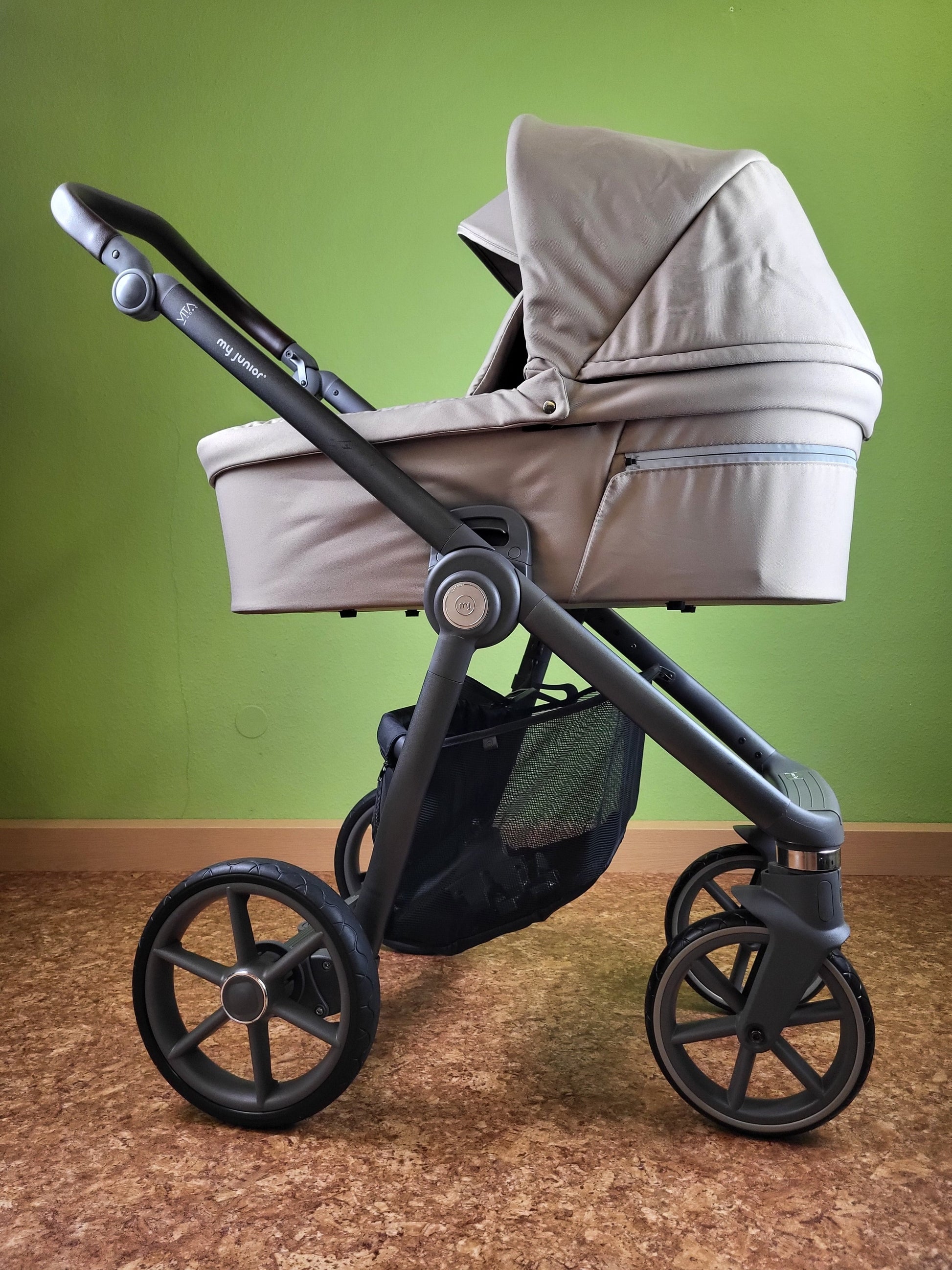My Junior Vita Hope - Kombikinderwagen Beige - Sehr Gutem Zustand / Gut Kinderwagen 15
