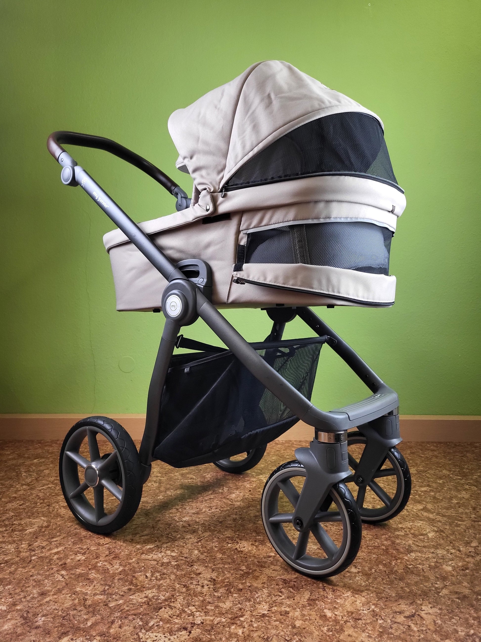 My Junior Vita Hope - Kombikinderwagen Beige - Sehr Gutem Zustand / Gut Kinderwagen 18