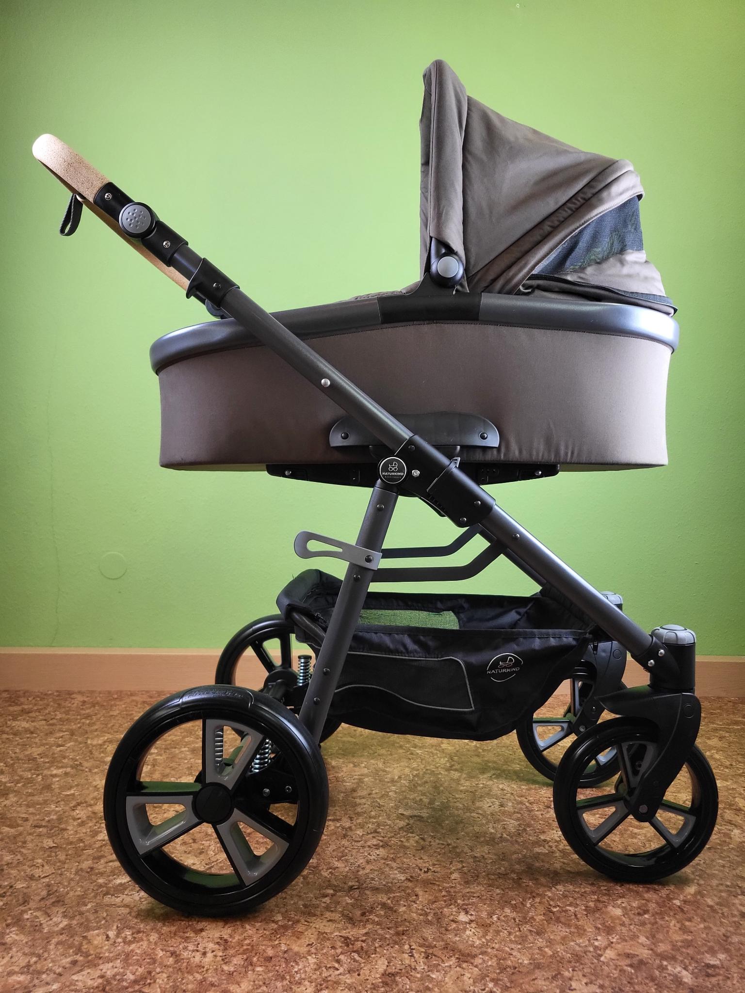 Naturkind Evo Lux Kombikinderwagen (liegewanne Und Sportsitz) - Brown / Sehr Gut Kinderwagen 9