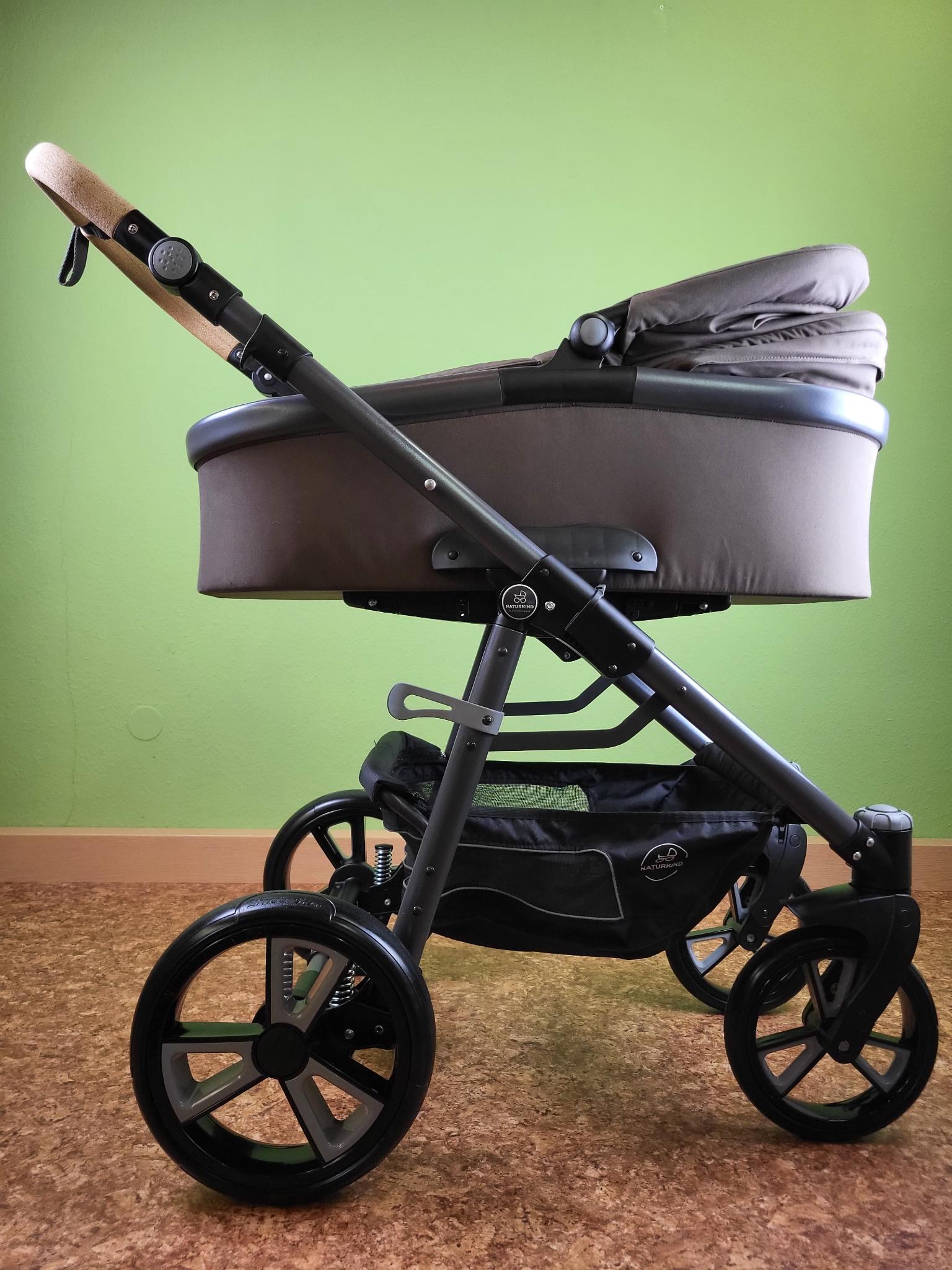 Naturkind Evo Lux Kombikinderwagen (liegewanne Und Sportsitz) - Brown / Sehr Gut Kinderwagen 8