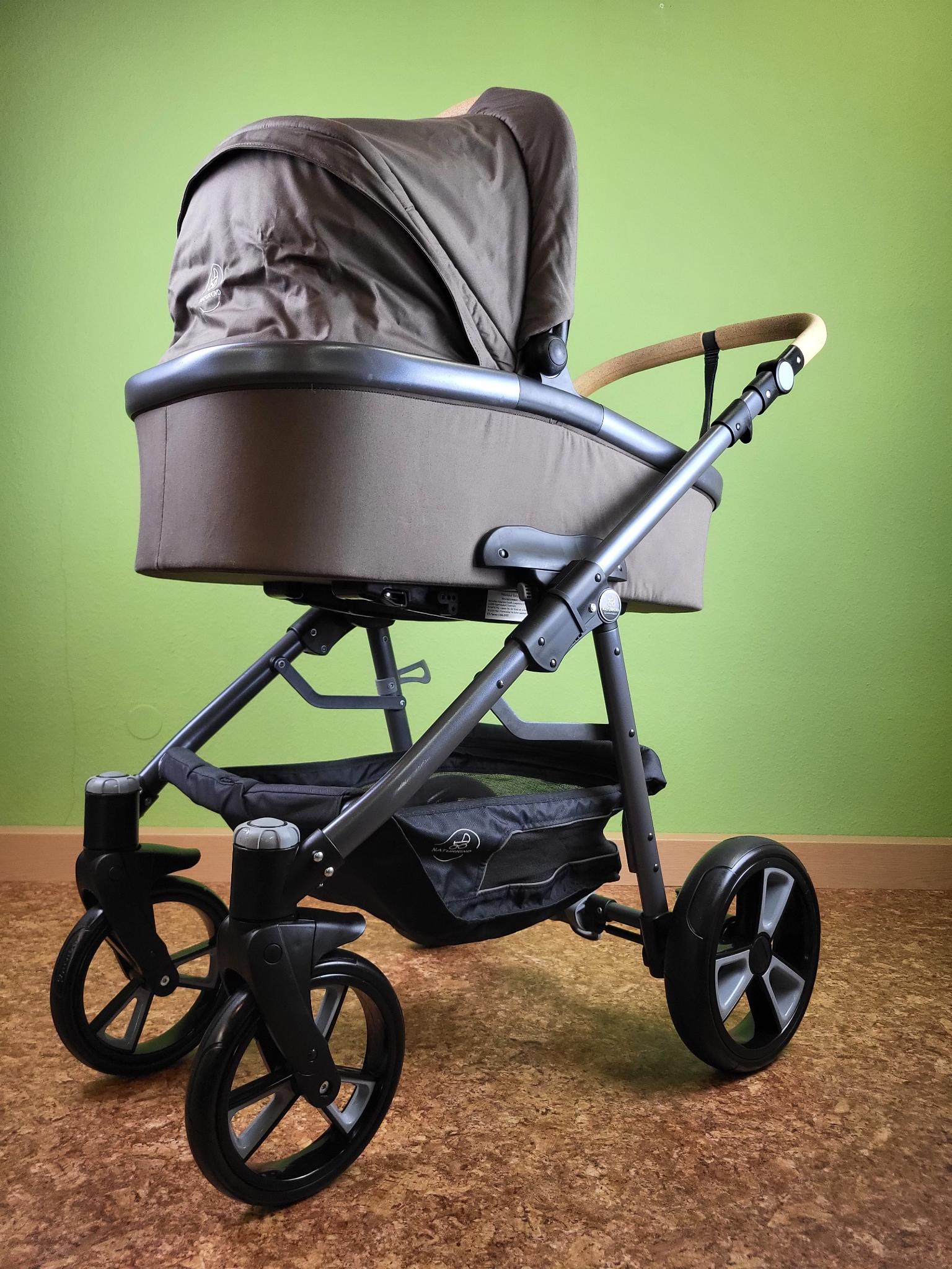 Naturkind Evo Lux Kombikinderwagen (liegewanne Und Sportsitz) - Brown / Sehr Gut Kinderwagen 6