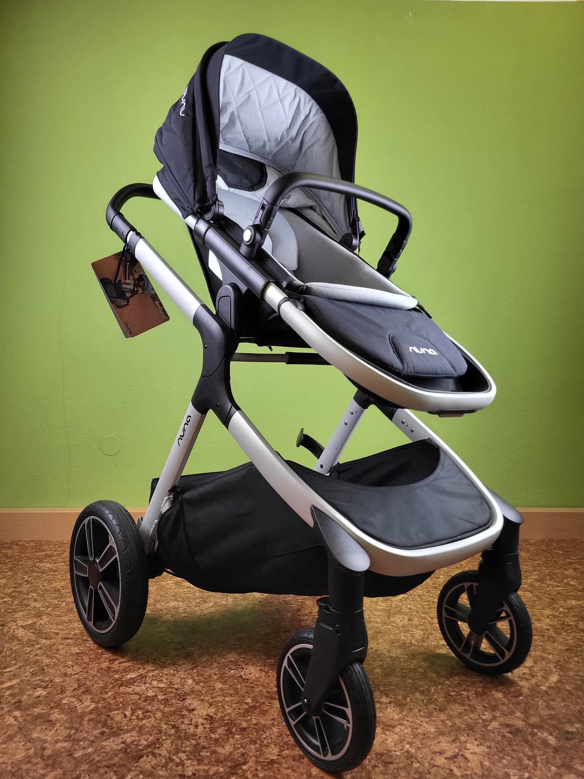 Nuna Demi Grow Set - Kombikinderwagen Mit Babywanne Tasche Und Sportsitz Blau / Wie Neu Kinderwagen 9