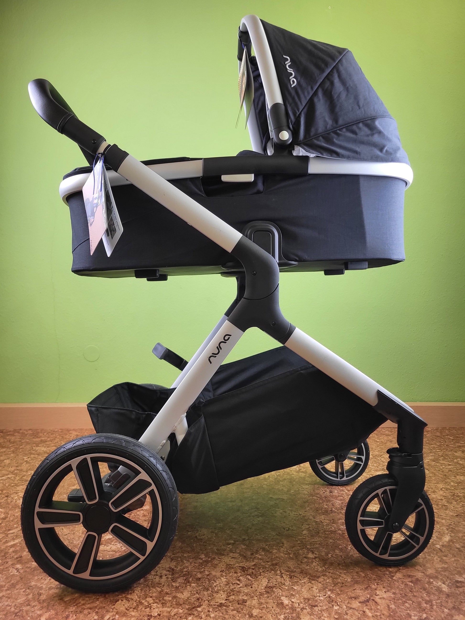 Nuna Demi Grow Set - Kombikinderwagen Mit Babywanne Tasche Und Sportsitz Blau / Wie Neu Kinderwagen 2