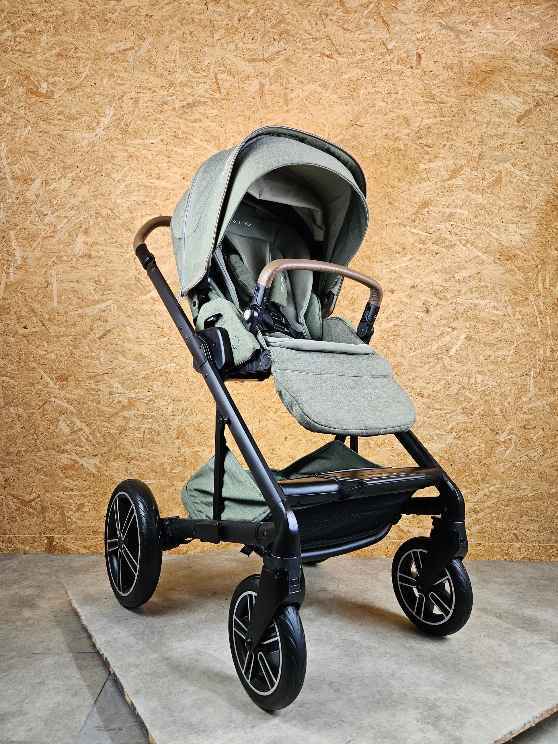 Nuna - Mixx Next Magnet Birch Kombikinderwagen (sportsitz und Babywanne) - Grün in sehr Gutem Zustand am Besten