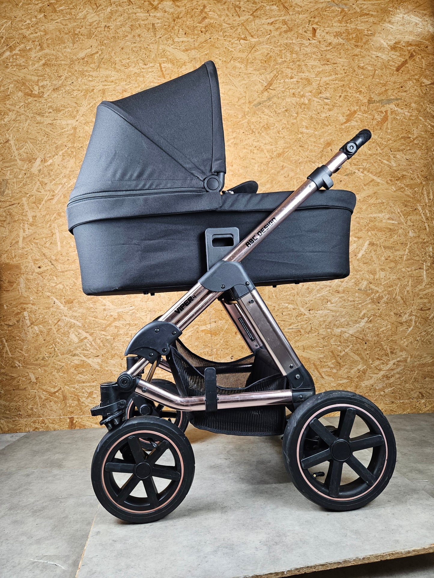 ABC Design - Viper 4 Air Diamond Edition Kombikinderwagen - Rose Gold - in sehr gutem Zustand