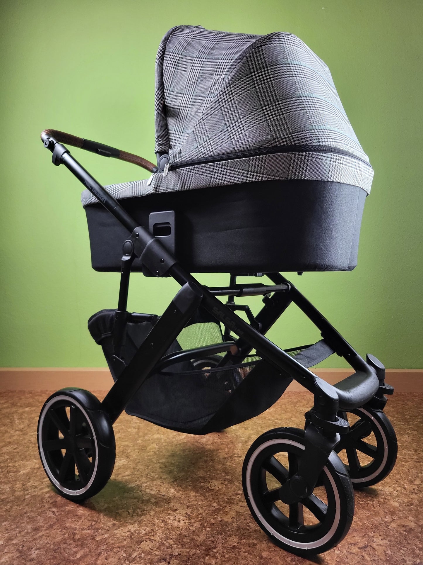 Salsa 4 Air Smaragd Fashion Edition - Kombikinderwagen (liegewanne Und Sportsitz) - Grüne - Sehr Gutem Zustand / Gut