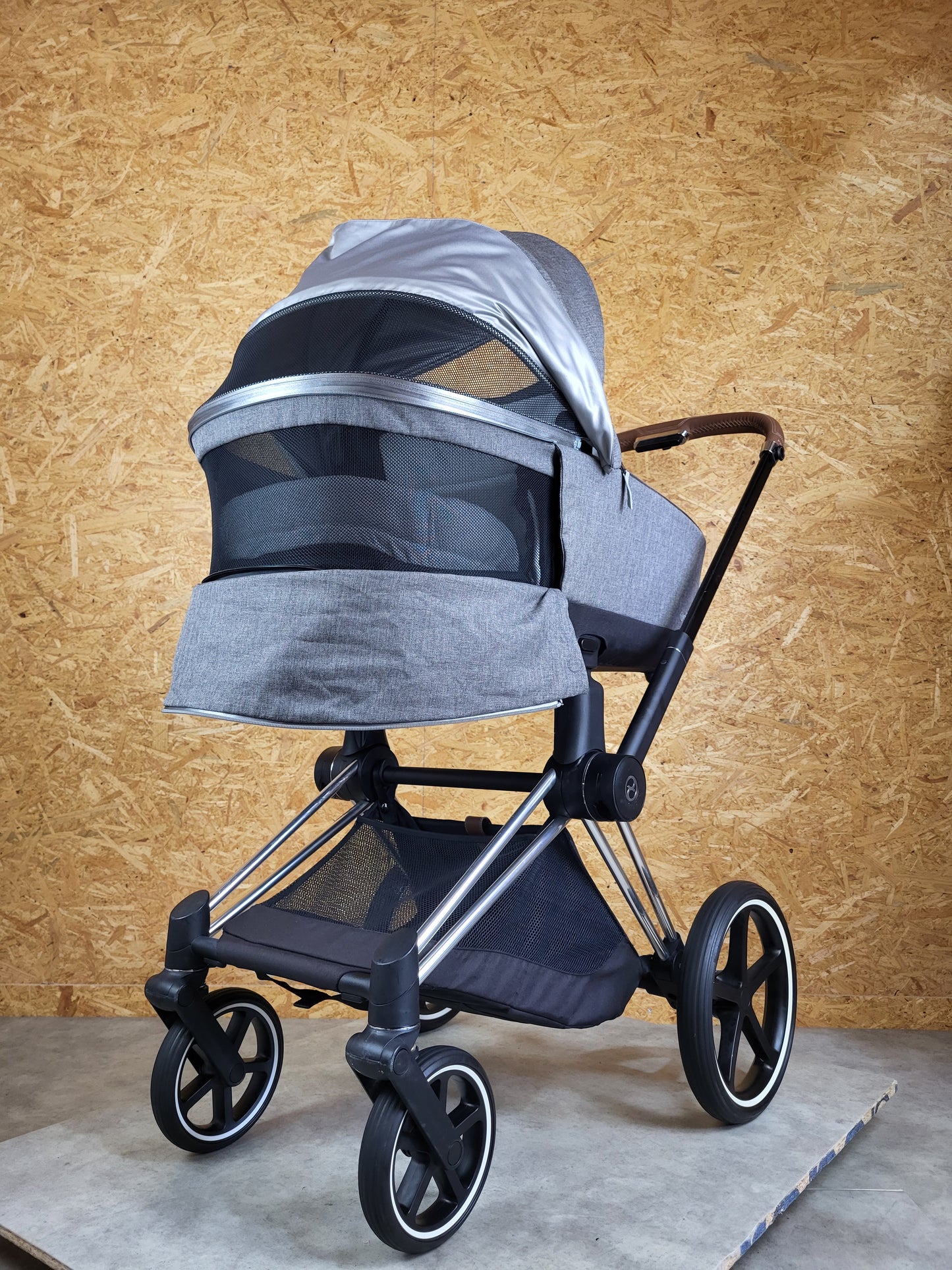 Cybex - Priam Kombikinderwagen (Sportsitz und Babywanne) - Blau in gutem Zustand