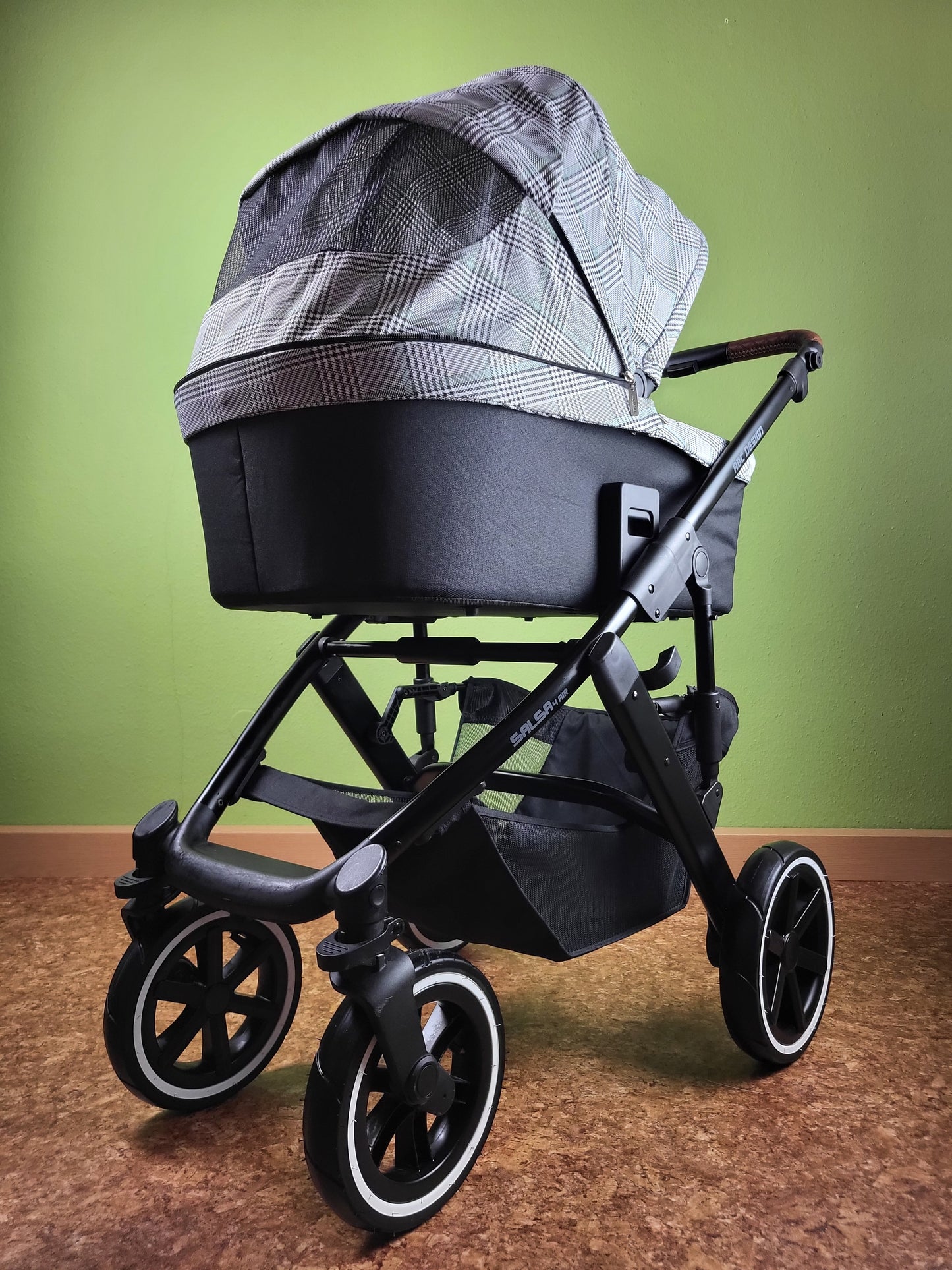 Salsa 4 Air Smaragd Fashion Edition - Kombikinderwagen (liegewanne Und Sportsitz) - Grüne - Sehr Gutem Zustand / Gut