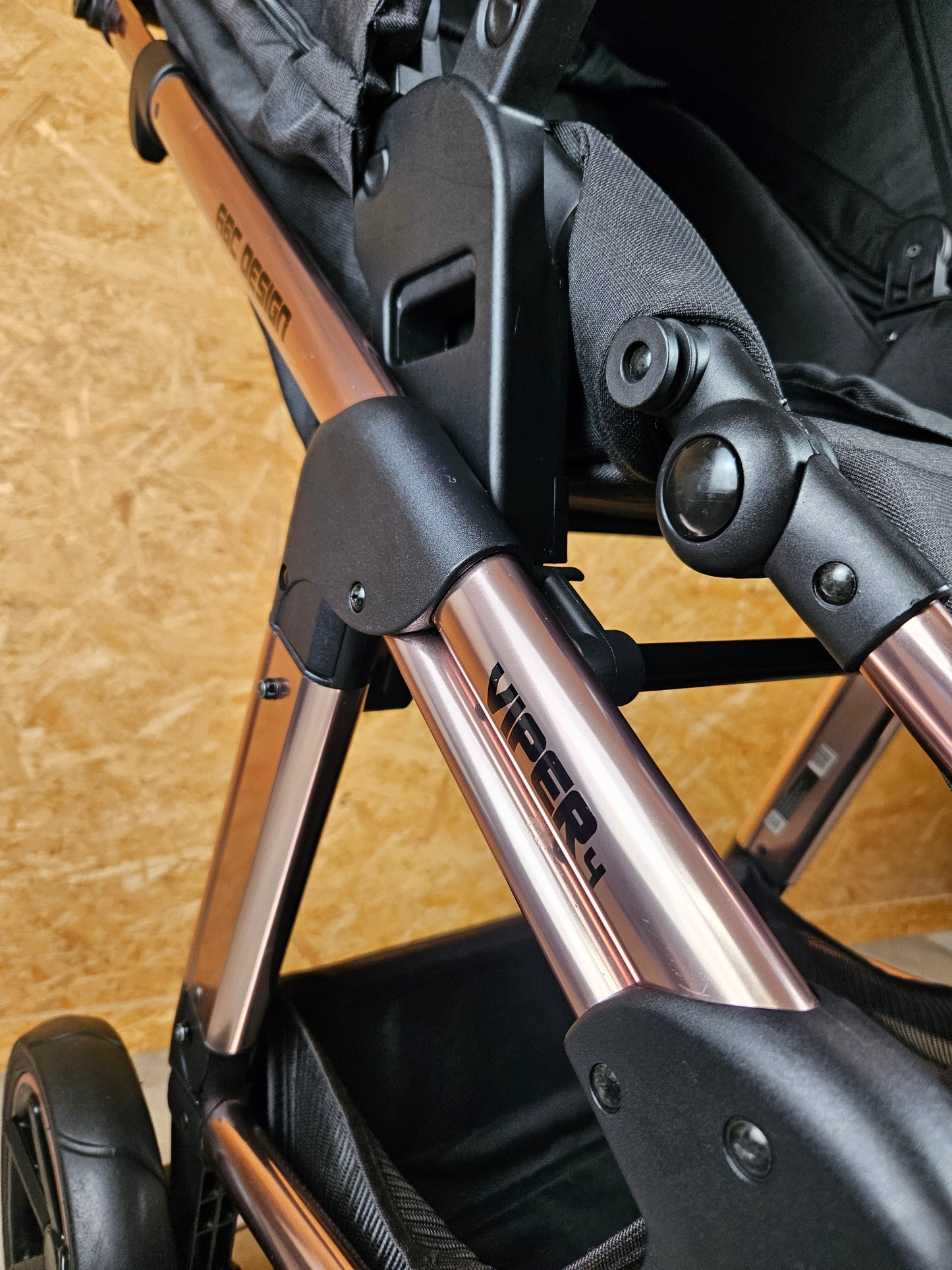ABC Design - Viper 4 Air Diamond Edition Kombikinderwagen - Rose Gold - in sehr gutem Zustand