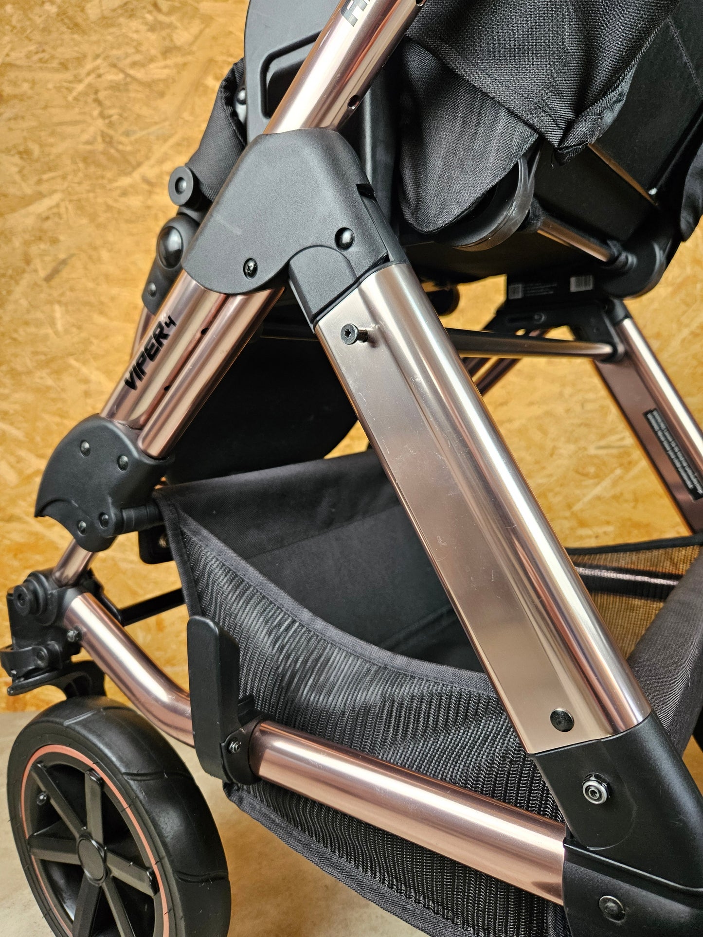 ABC Design - Viper 4 Air Diamond Edition Kombikinderwagen - Rose Gold - in sehr gutem Zustand