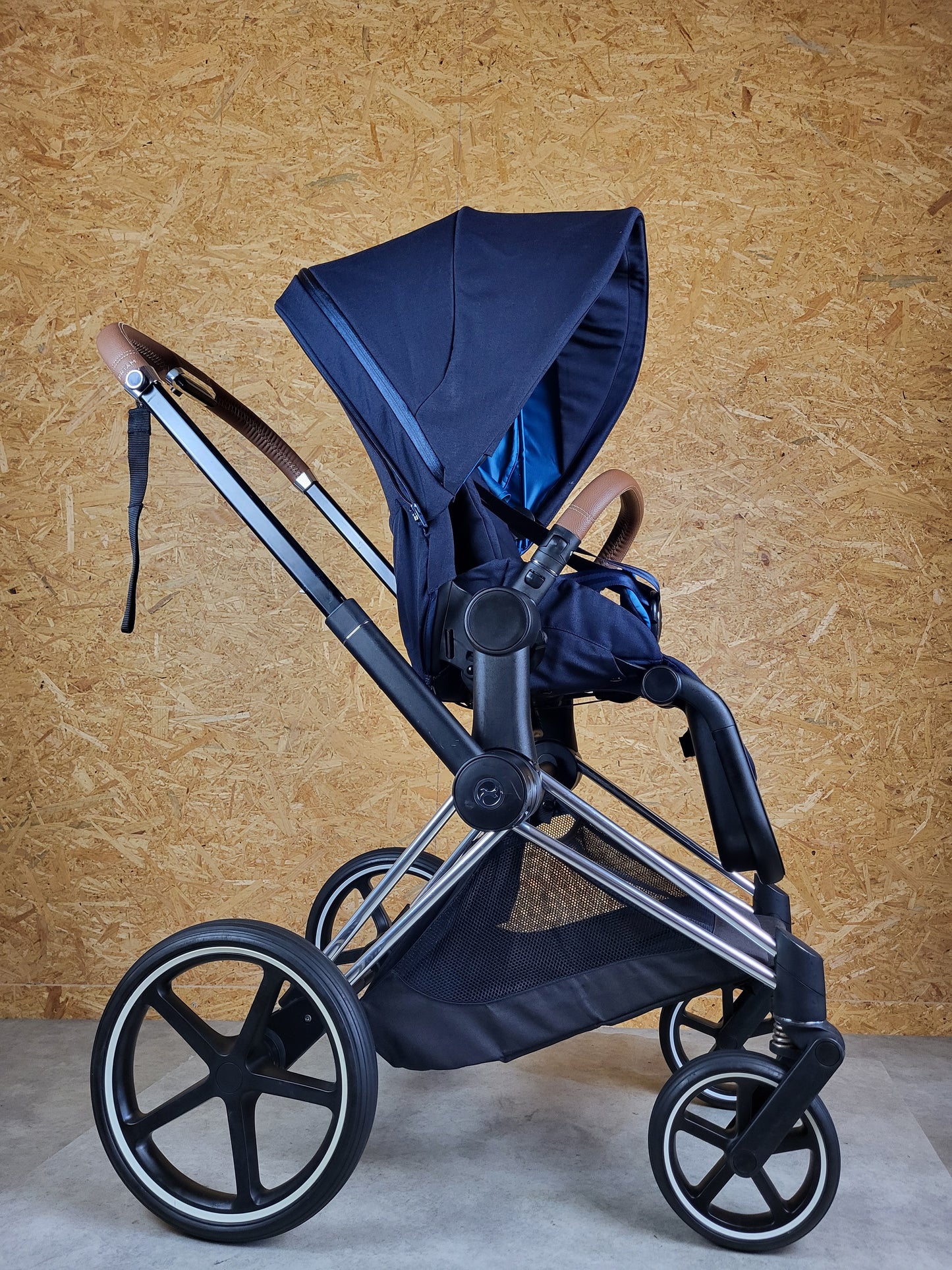 Cybex - Priam Kombikinderwagen (Sportsitz und Babywanne) - Blau in gutem Zustand
