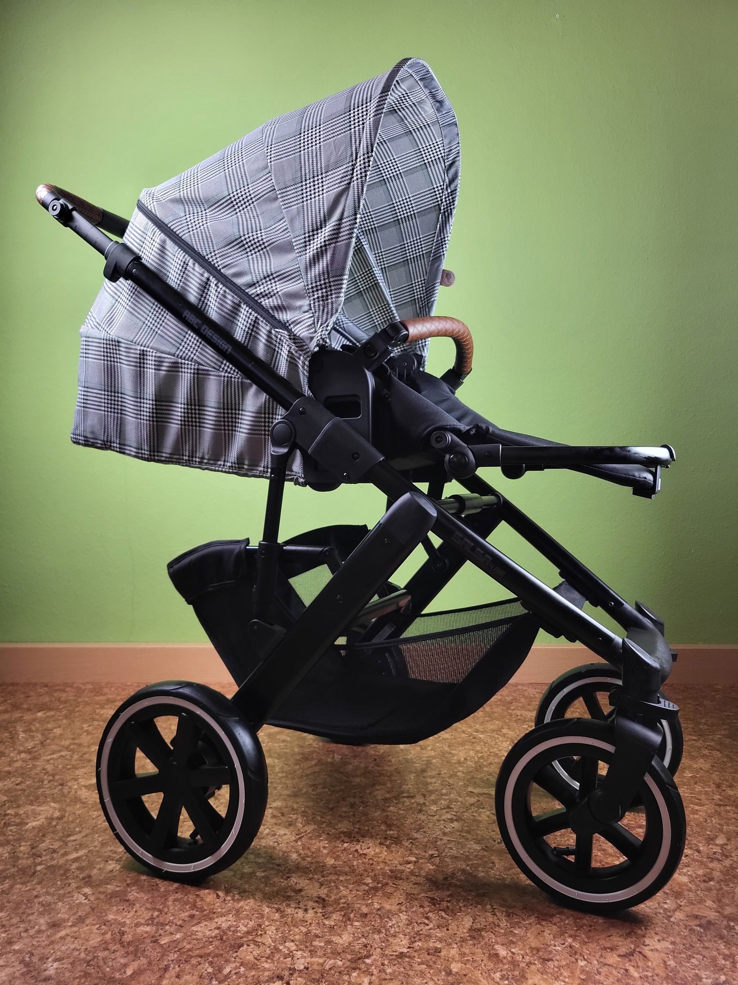 Salsa 4 Air Smaragd Fashion Edition - Kombikinderwagen (liegewanne Und Sportsitz) - Grüne - Sehr Gutem Zustand / Gut