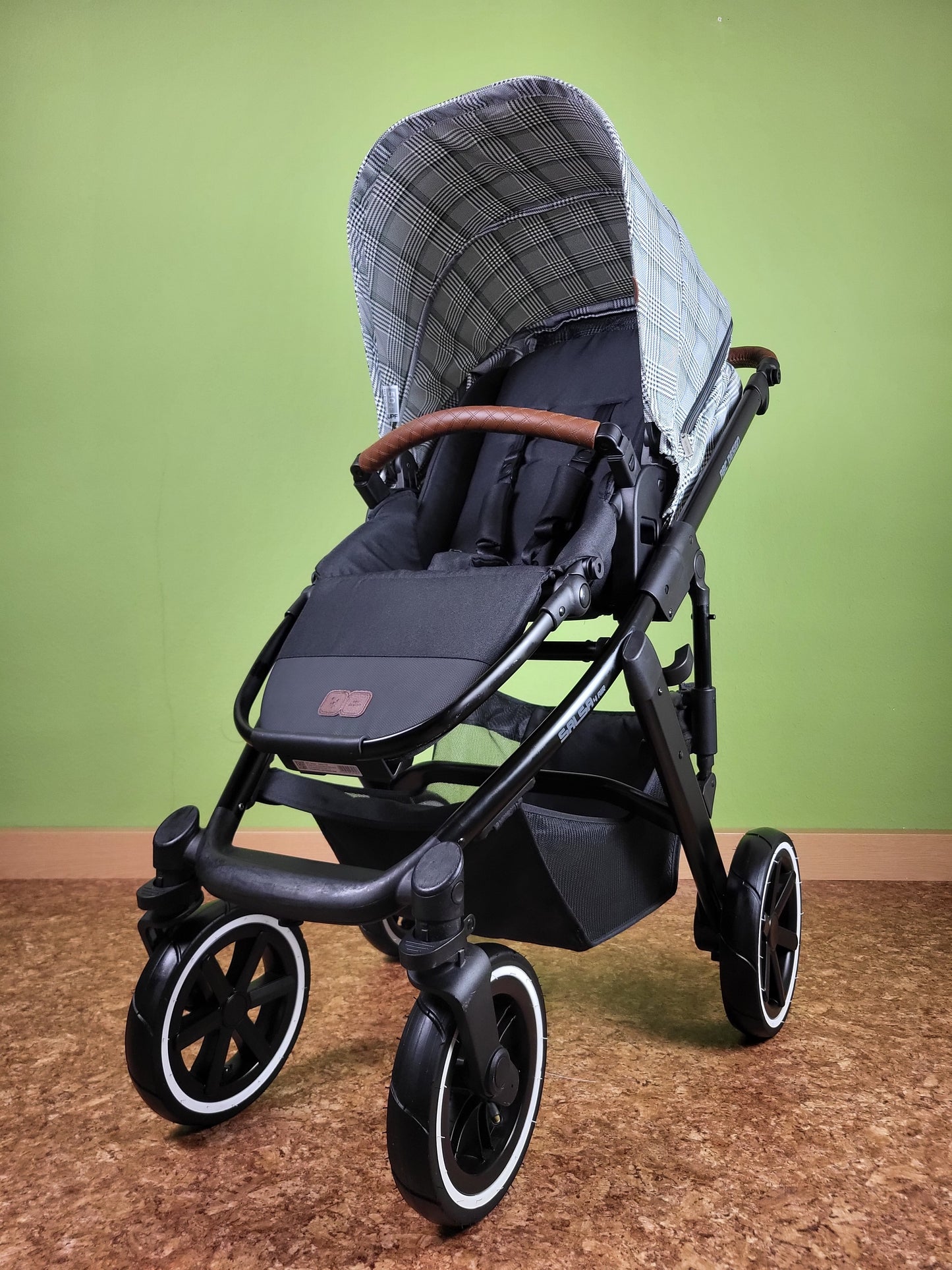 Salsa 4 Air Smaragd Fashion Edition - Kombikinderwagen (liegewanne Und Sportsitz) - Grüne - Sehr Gutem Zustand / Gut