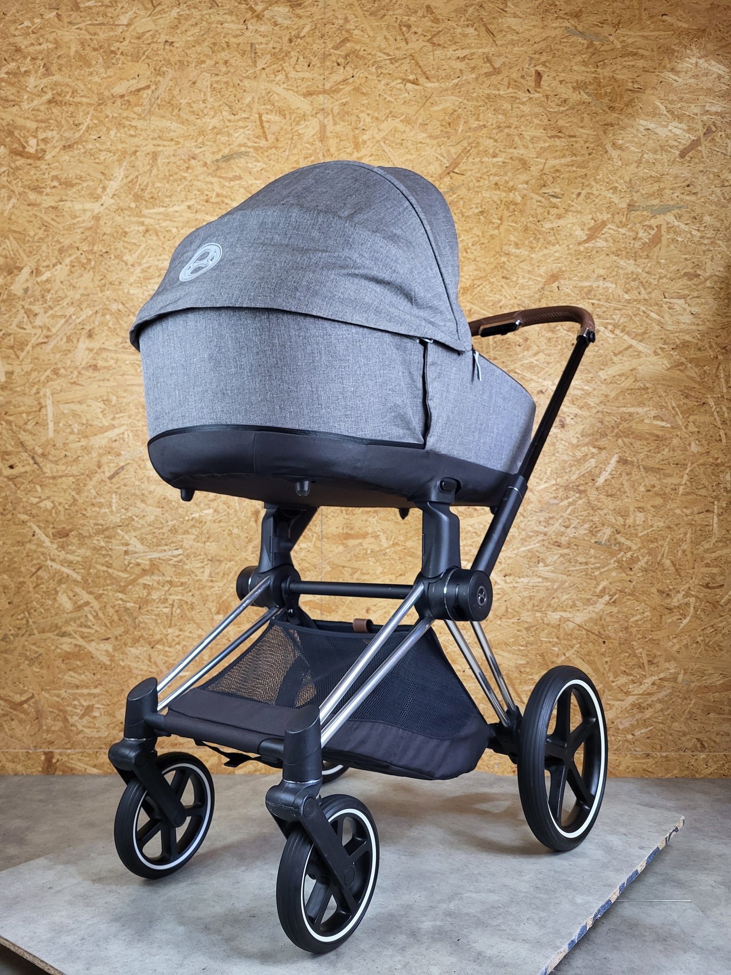 Cybex - Priam Kombikinderwagen (Sportsitz und Babywanne) - Blau in gutem Zustand