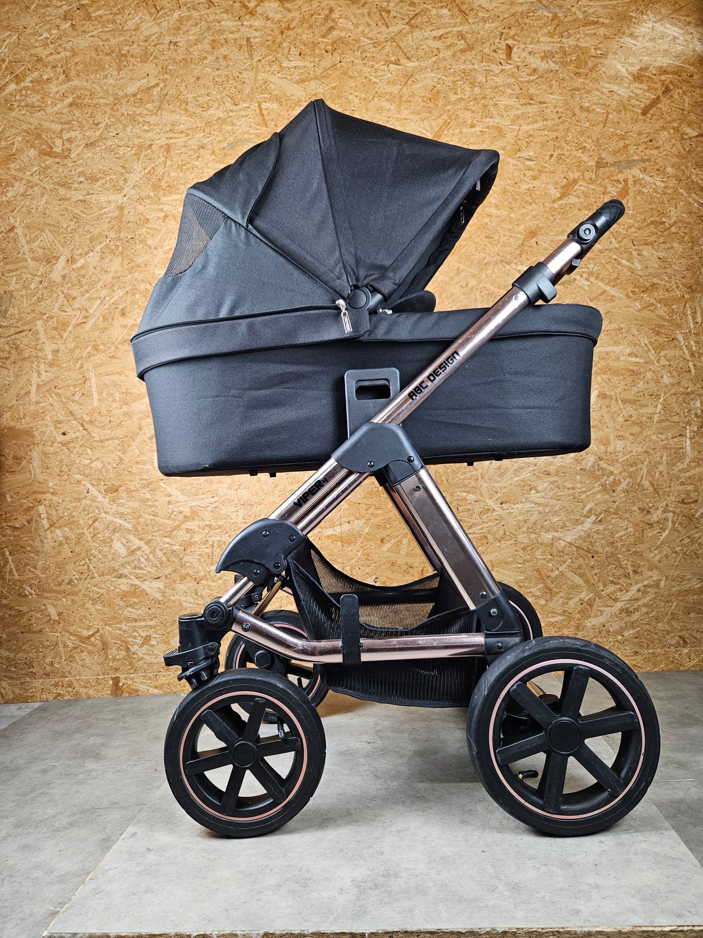 ABC Design - Viper 4 Air Diamond Edition Kombikinderwagen - Rose Gold - in sehr gutem Zustand