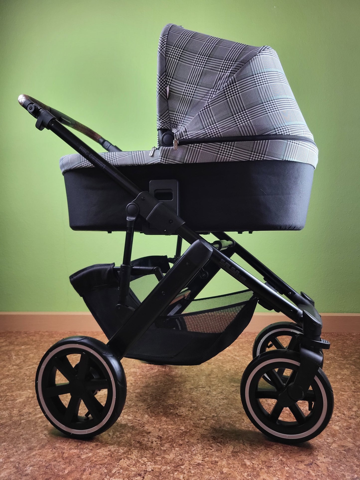 Salsa 4 Air Smaragd Fashion Edition - Kombikinderwagen (liegewanne Und Sportsitz) - Grüne - Sehr Gutem Zustand / Gut