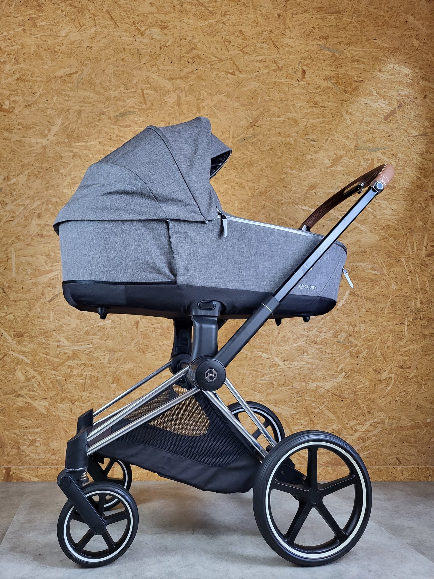 Cybex - Priam Kombikinderwagen (Sportsitz und Babywanne) - Blau in gutem Zustand