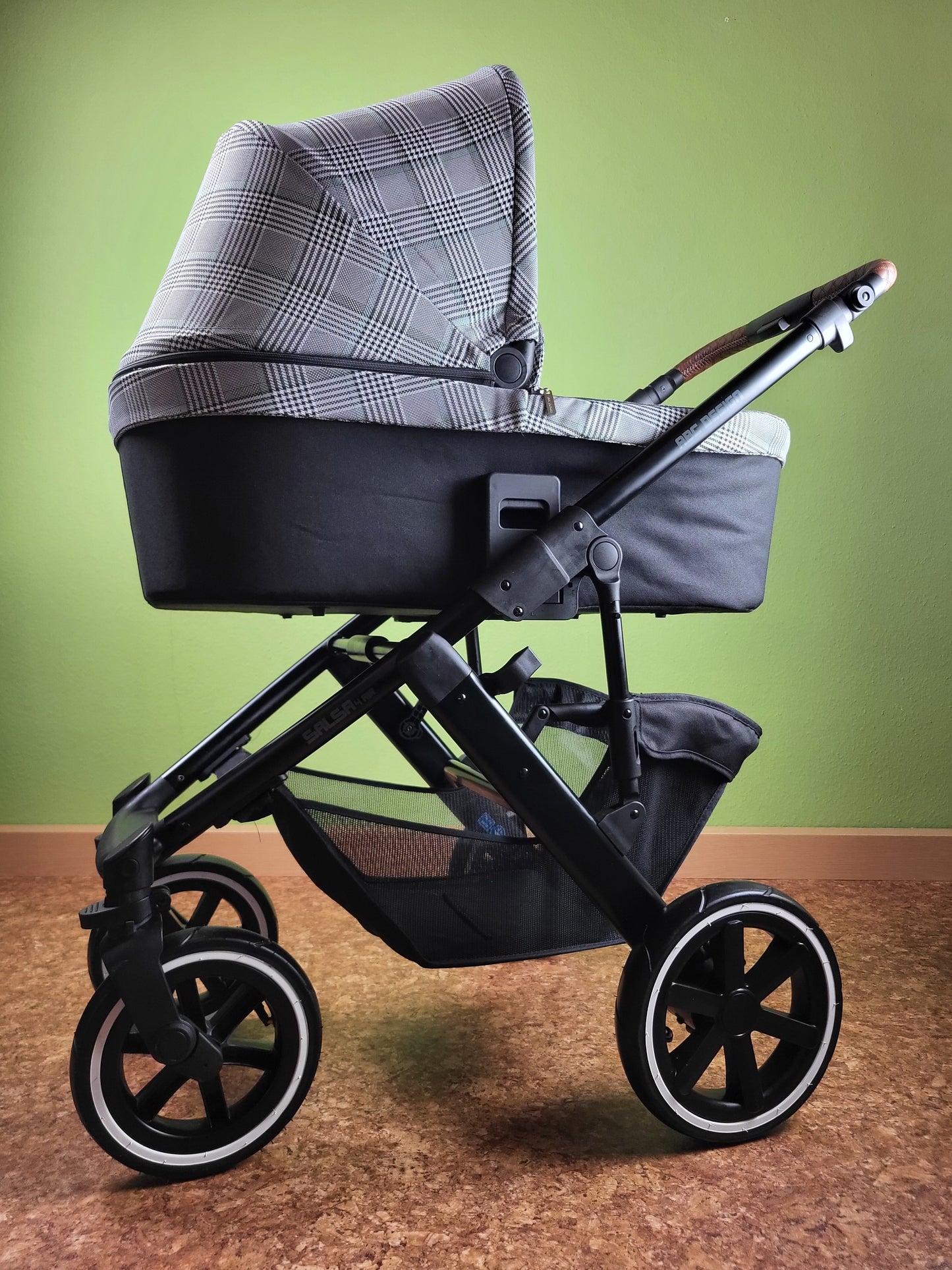 Salsa 4 Air Smaragd Fashion Edition - Kombikinderwagen (liegewanne Und Sportsitz) - Grüne - Sehr Gutem Zustand / Gut
