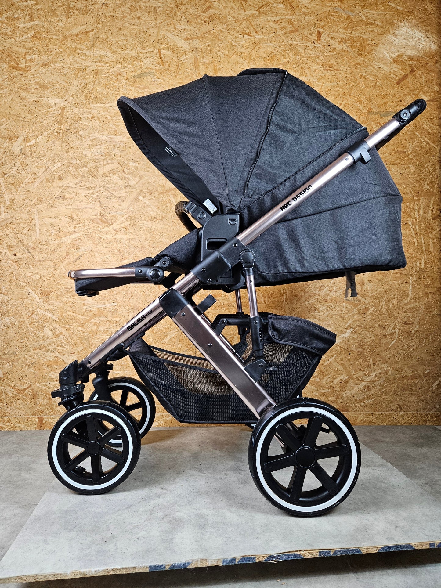 Salsa 4 Air Diamond Edition - Kinderwagen (Buggy Version mit Sportsitz) - Rosé Gold - Sehr gutem Zustand