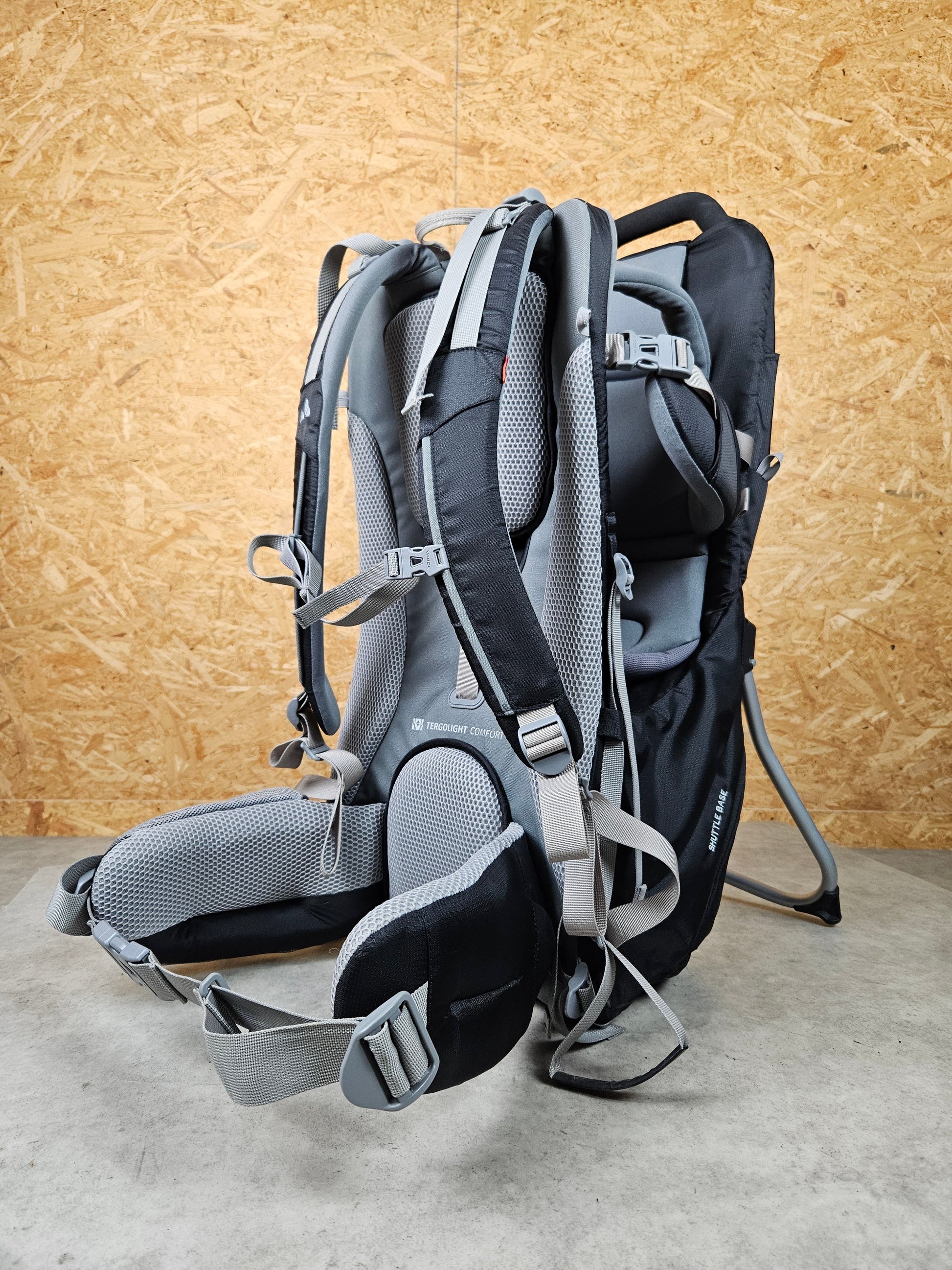 Vaude Shuttle Base - Kindertrage - Schwarz - in sehr Gutem Zustand 1