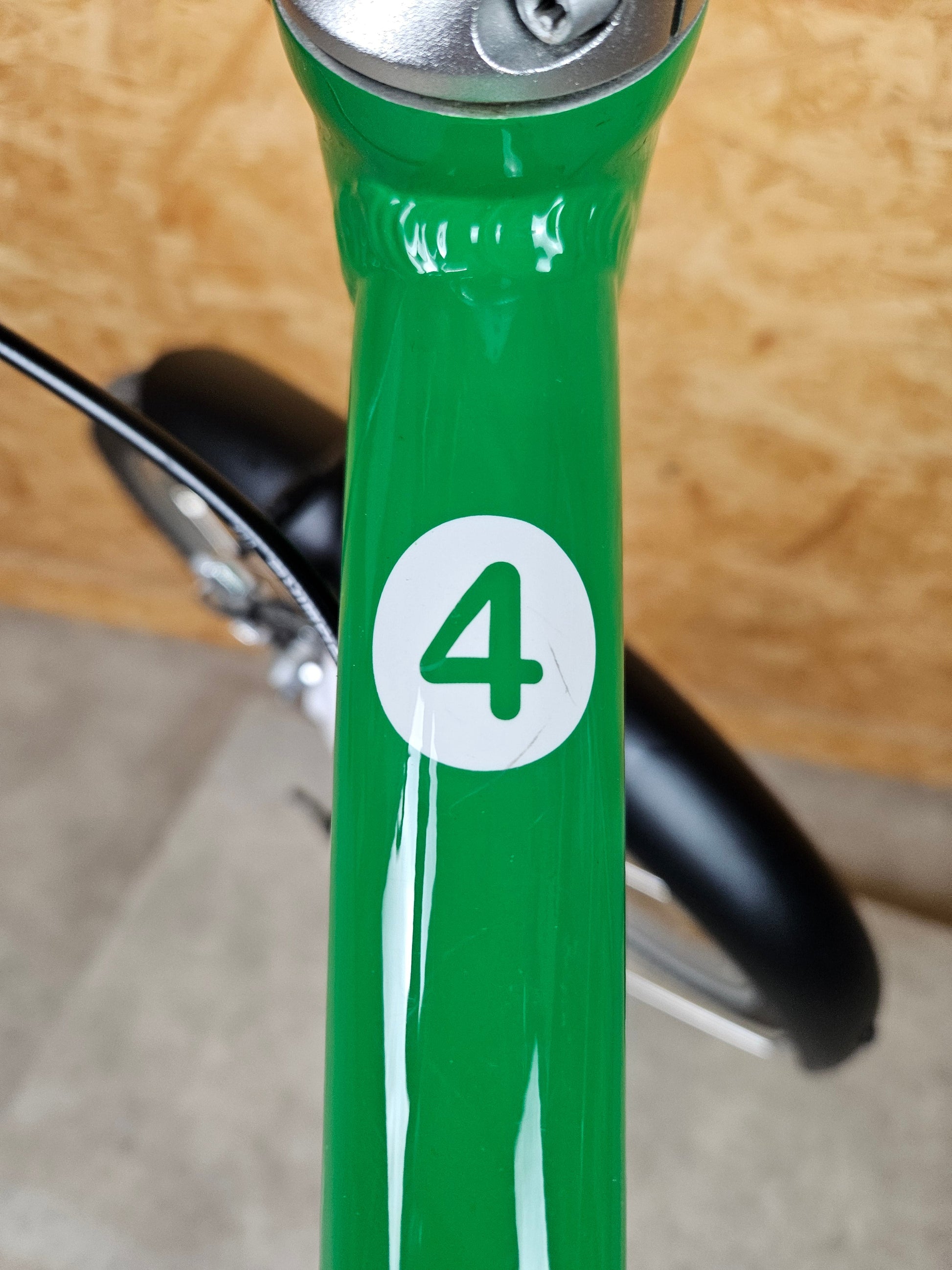 Woom 4 Kinderfahrrad - Grün in Gutem Zustand Fahrrad 19