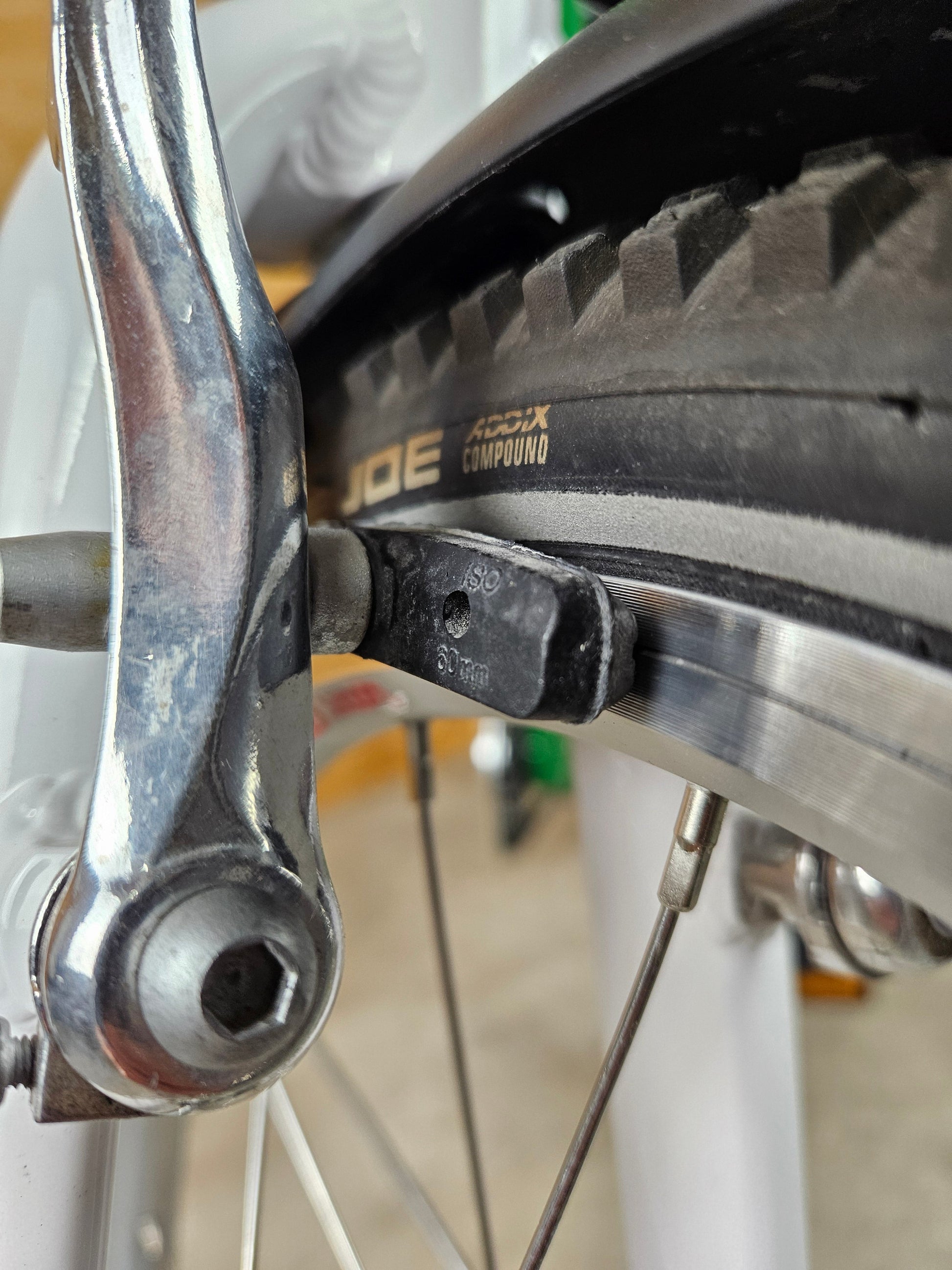 Woom 4 Kinderfahrrad - Grün in Gutem Zustand Fahrrad 12