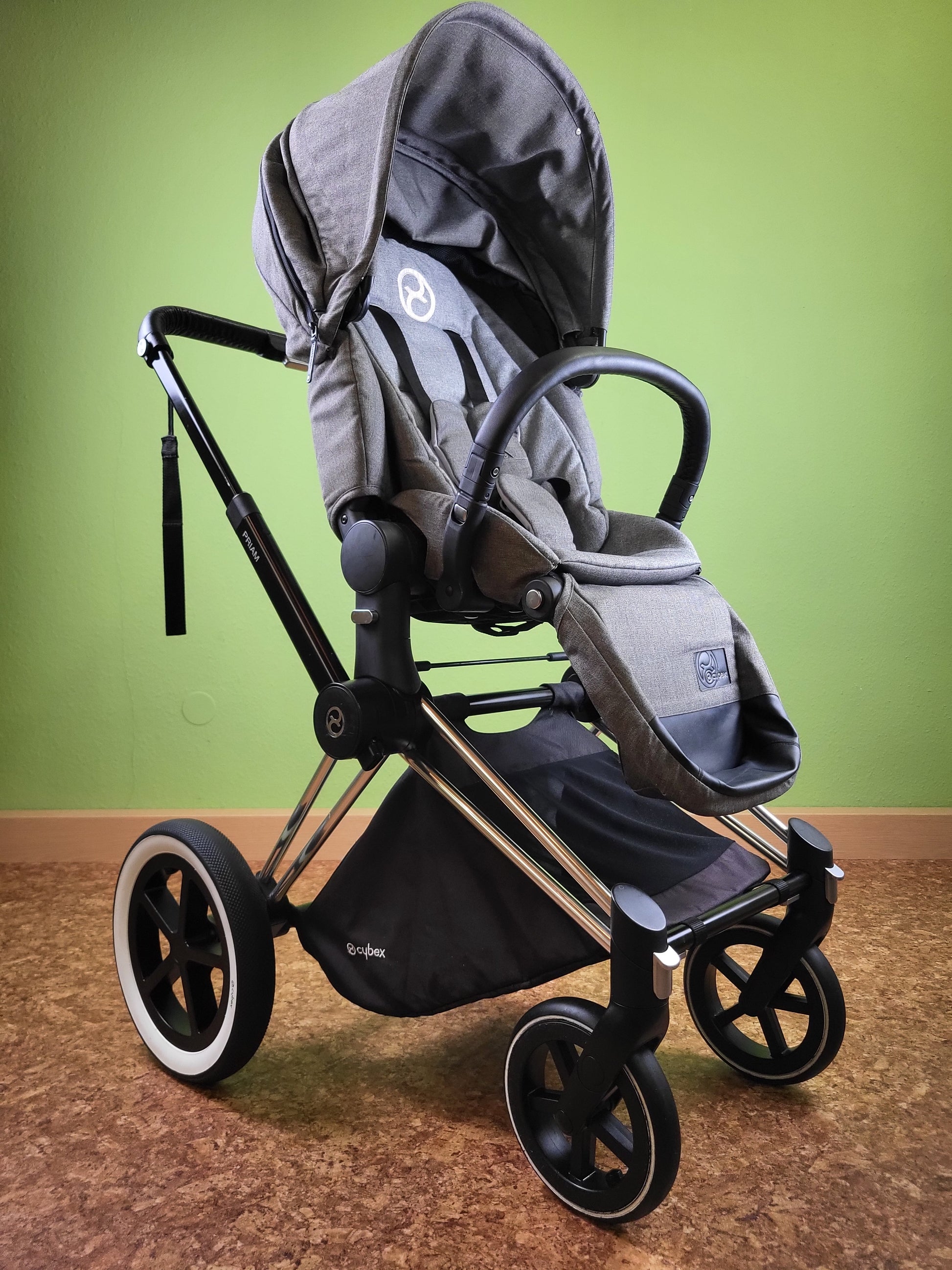 Cybex - Priam Kombikinderwagen Grau / Gut Kinderwagen 2