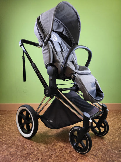 Cybex - Priam Kombikinderwagen Grau / Gut Kinderwagen 3