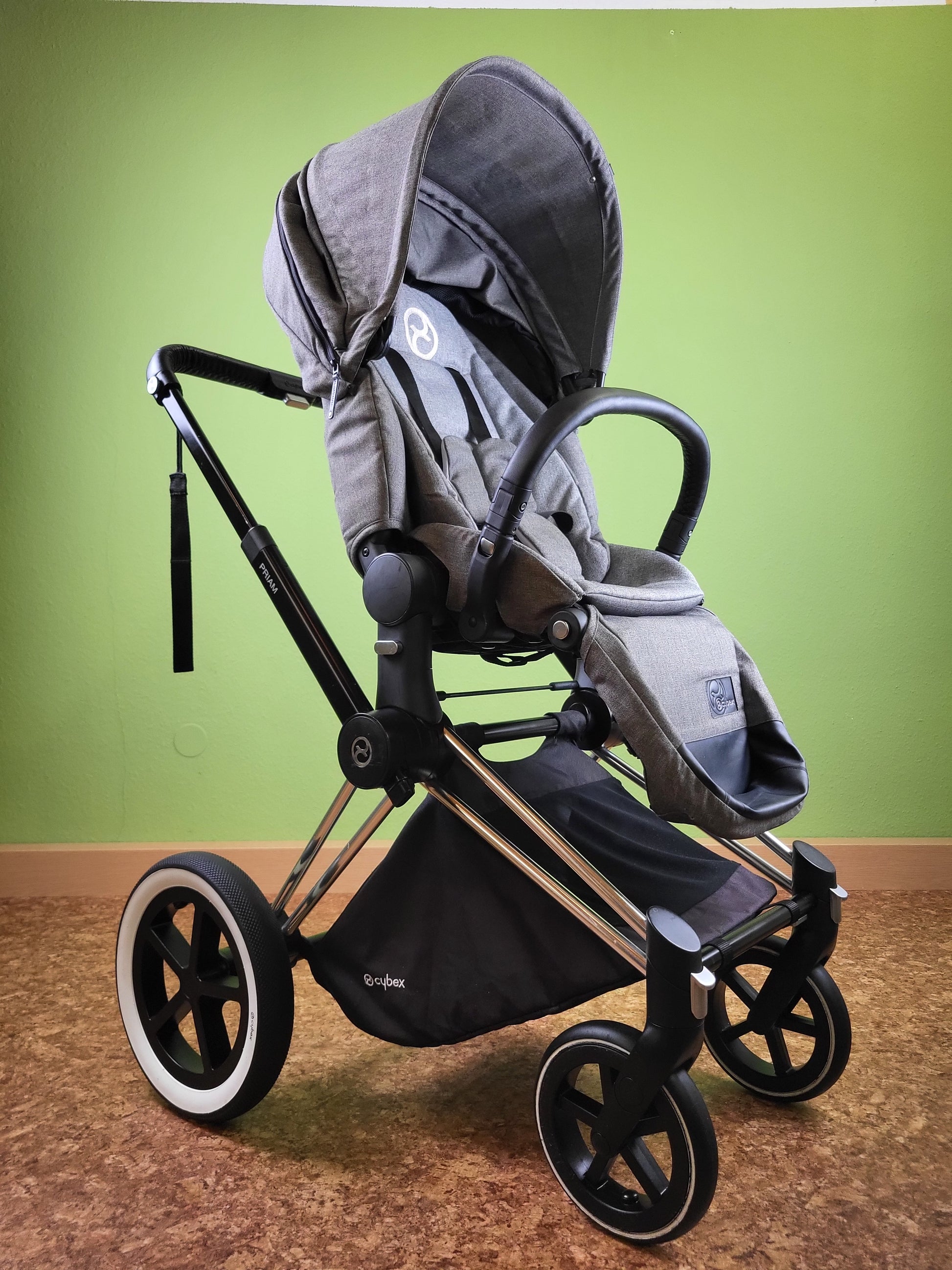 Cybex - Priam Kombikinderwagen Grau / Gut Kinderwagen 4