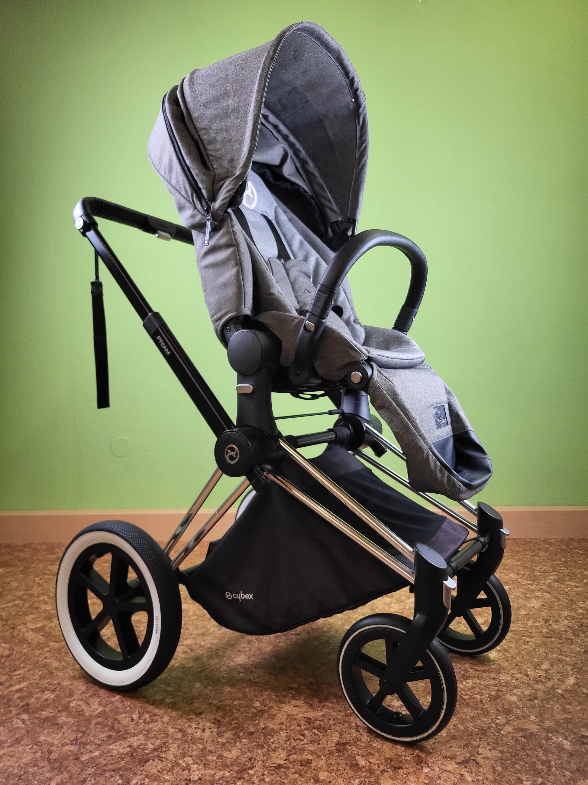 Cybex - Priam Kombikinderwagen Grau / Gut Kinderwagen 5