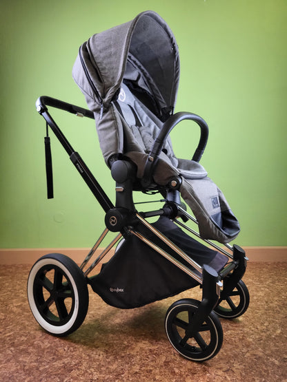 Cybex - Priam Kombikinderwagen Grau / Gut Kinderwagen 5